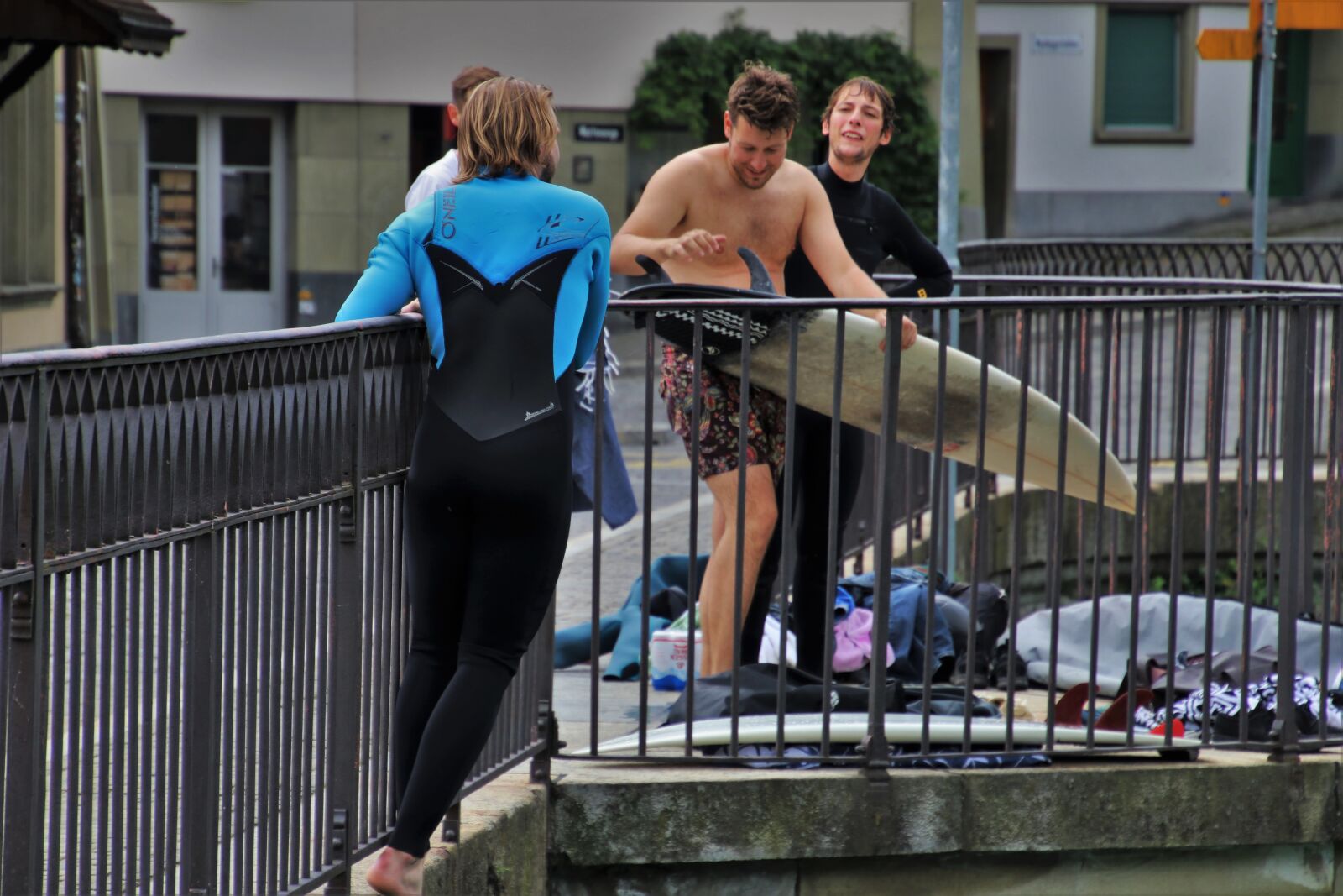 Canon EOS 80D sample photo. Bridge, surfing, water sports photography