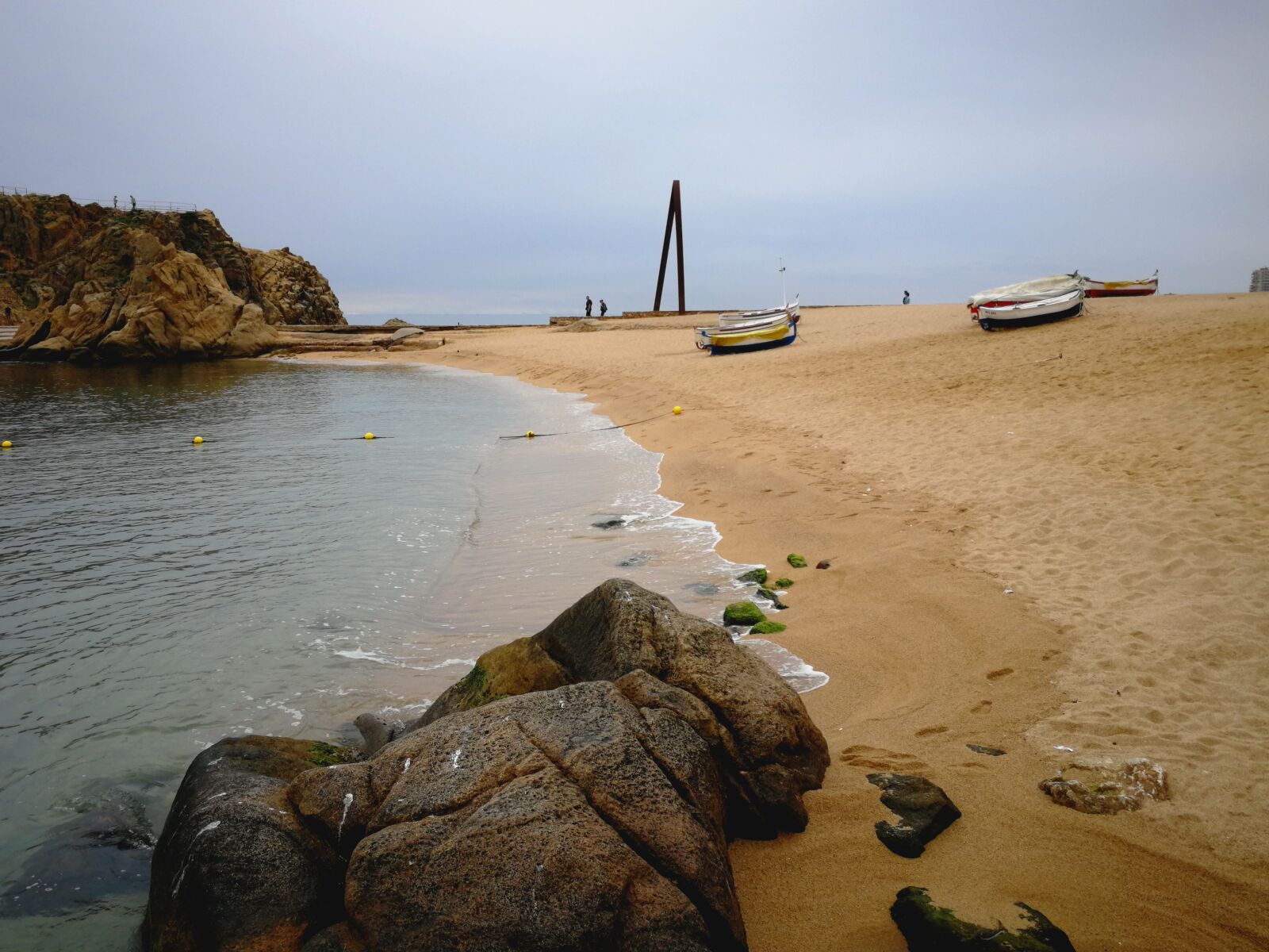 HUAWEI P10 sample photo. Beach, water, costa brava photography