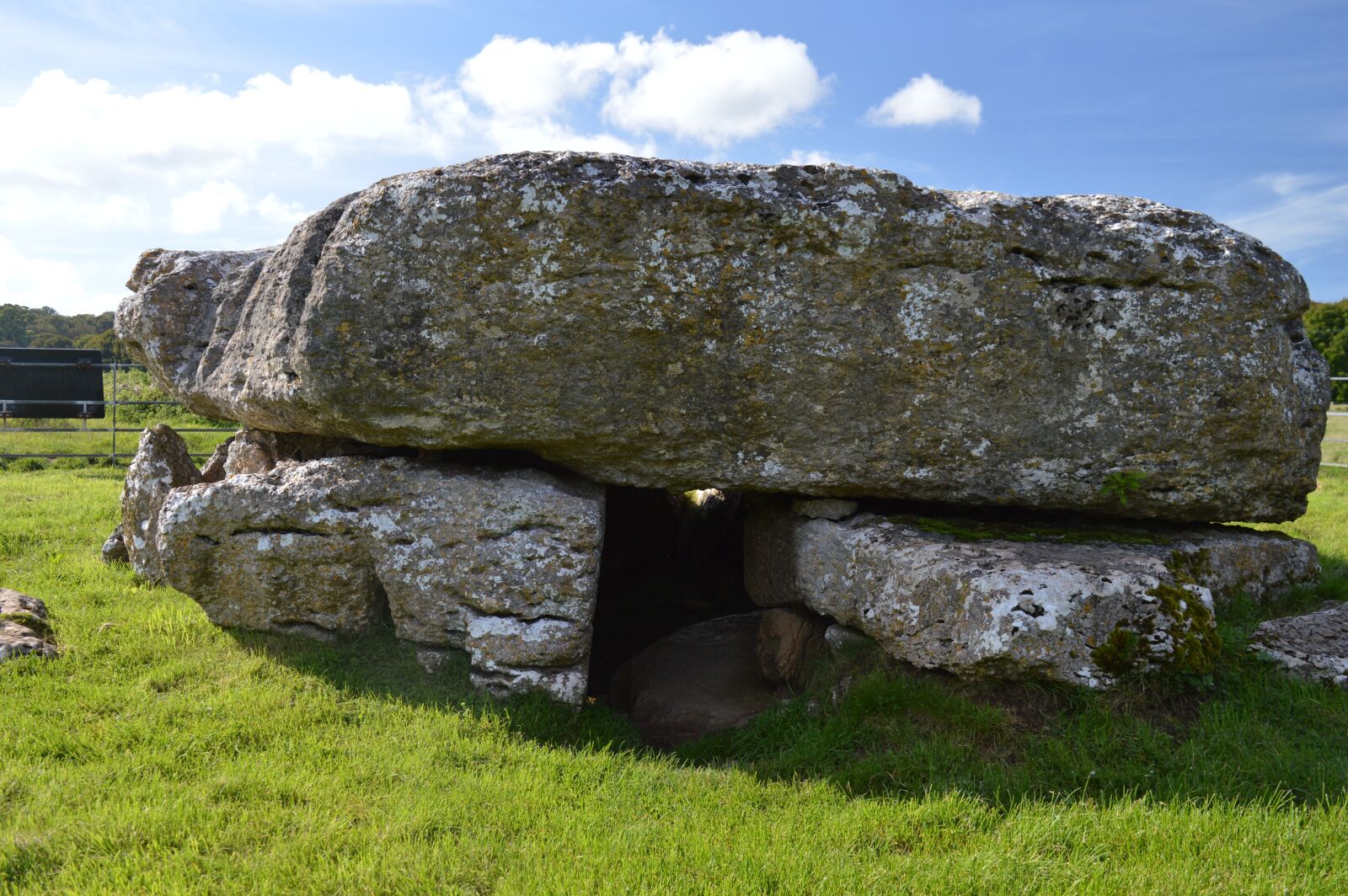Nikon D3200 sample photo. Burial chamber, neoloithic, angelsey photography