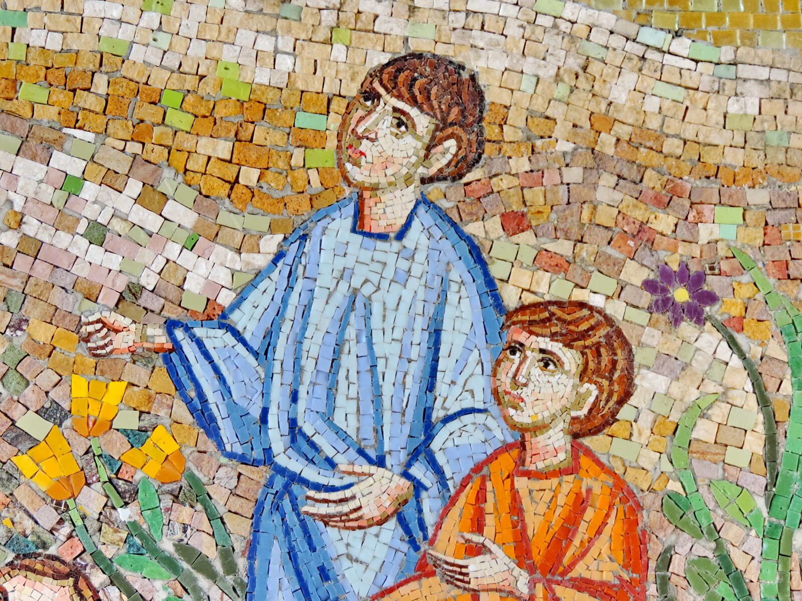 Nikon Coolpix P520 sample photo. Children, mosaic, portrait, art photography