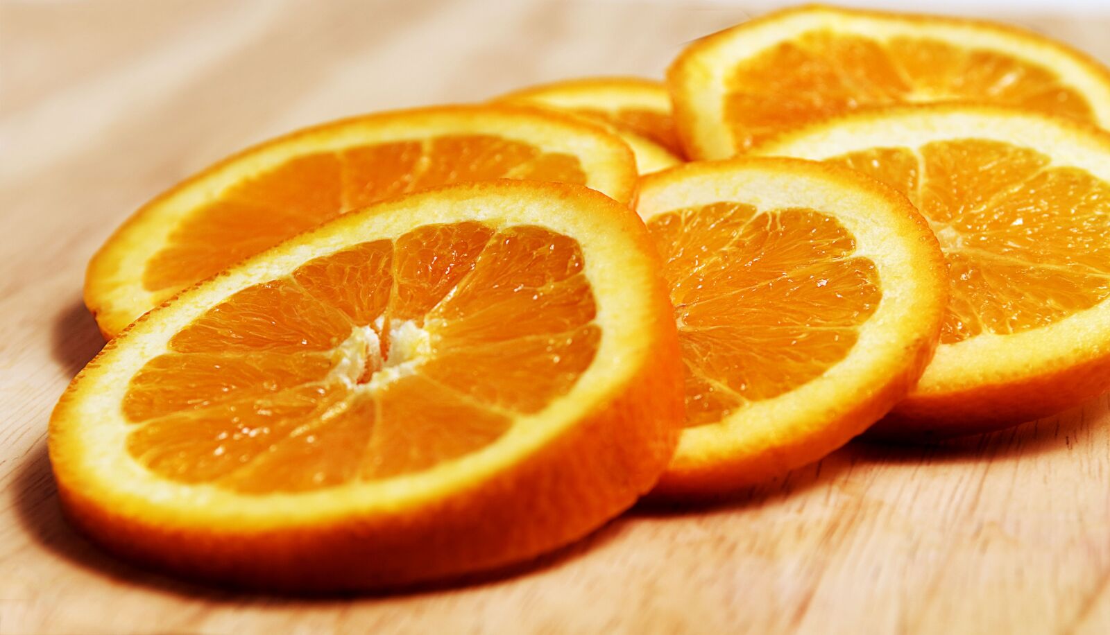 Nikon D300 sample photo. Slices, fruit, orange, fresh photography