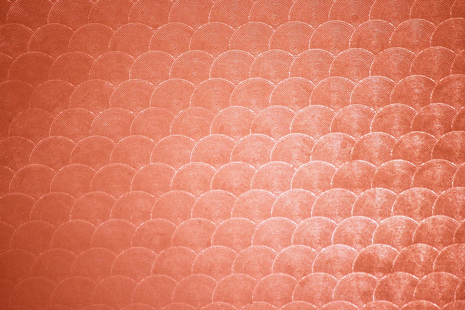 f/4-5.6 IS II sample photo. Terracotta, circle pattern, plastic photography