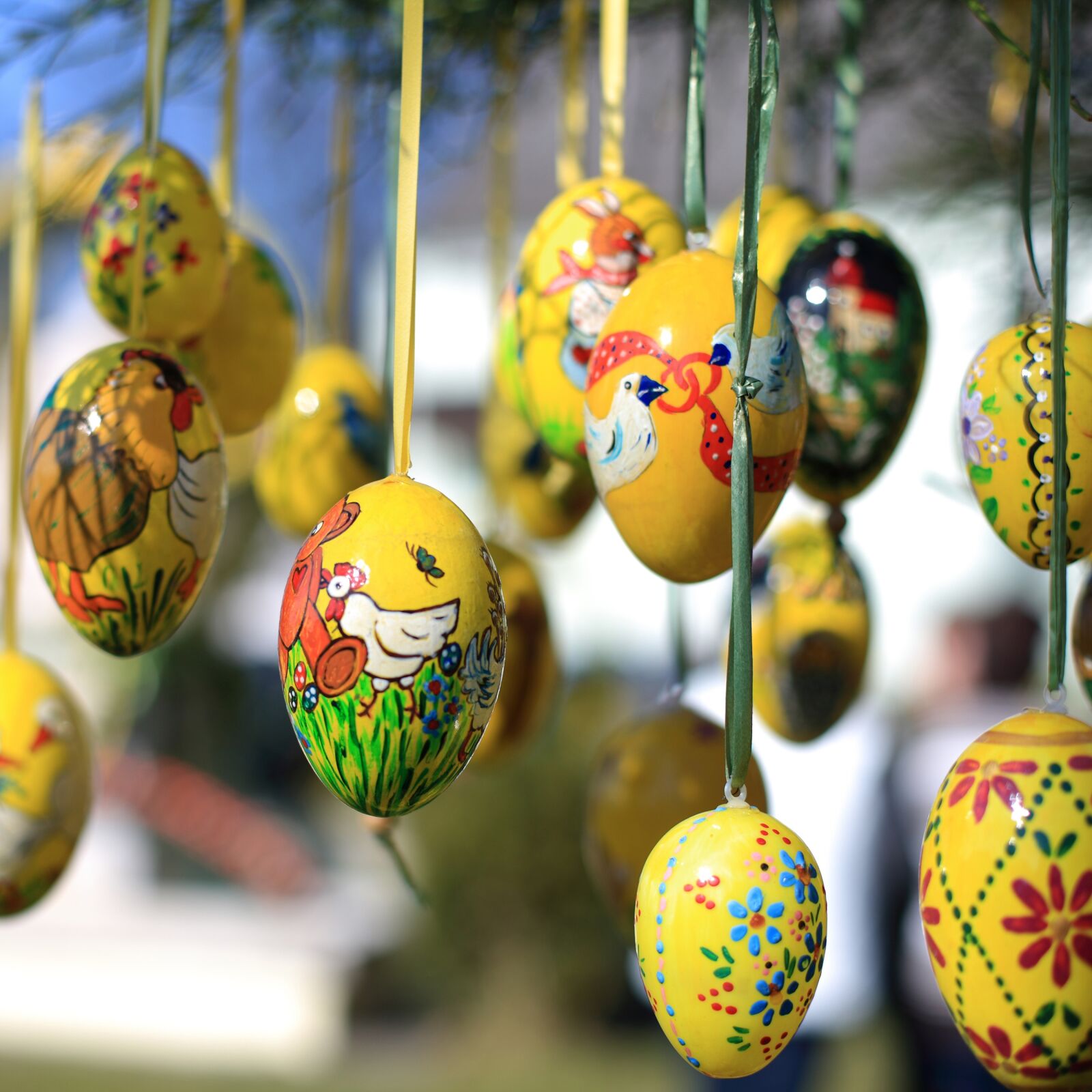 Canon EOS-1Ds Mark III sample photo. Easter eggs, easter, easter photography