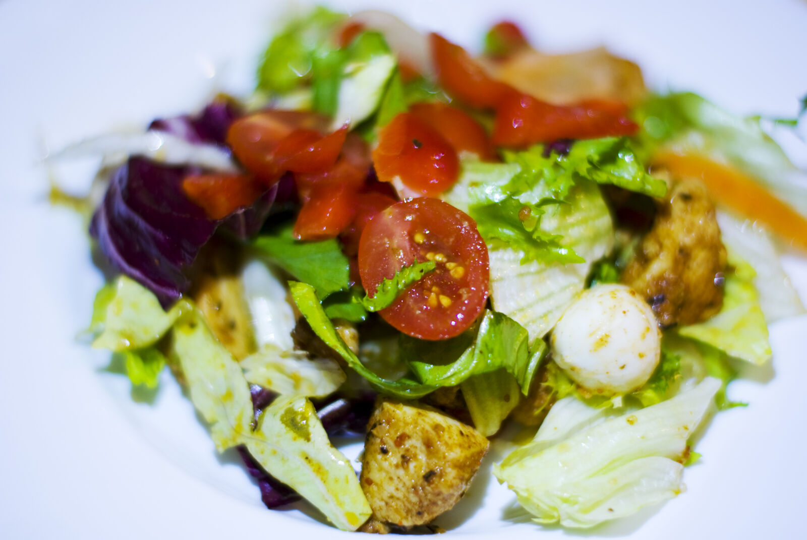 Nikon D60 sample photo. Chicken, dinner, food photography