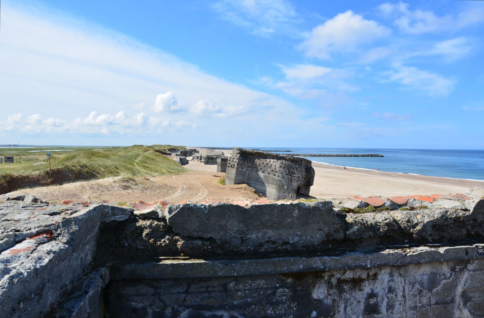 Nikon D5100 sample photo. Denmark, bunker, atlantic wall photography