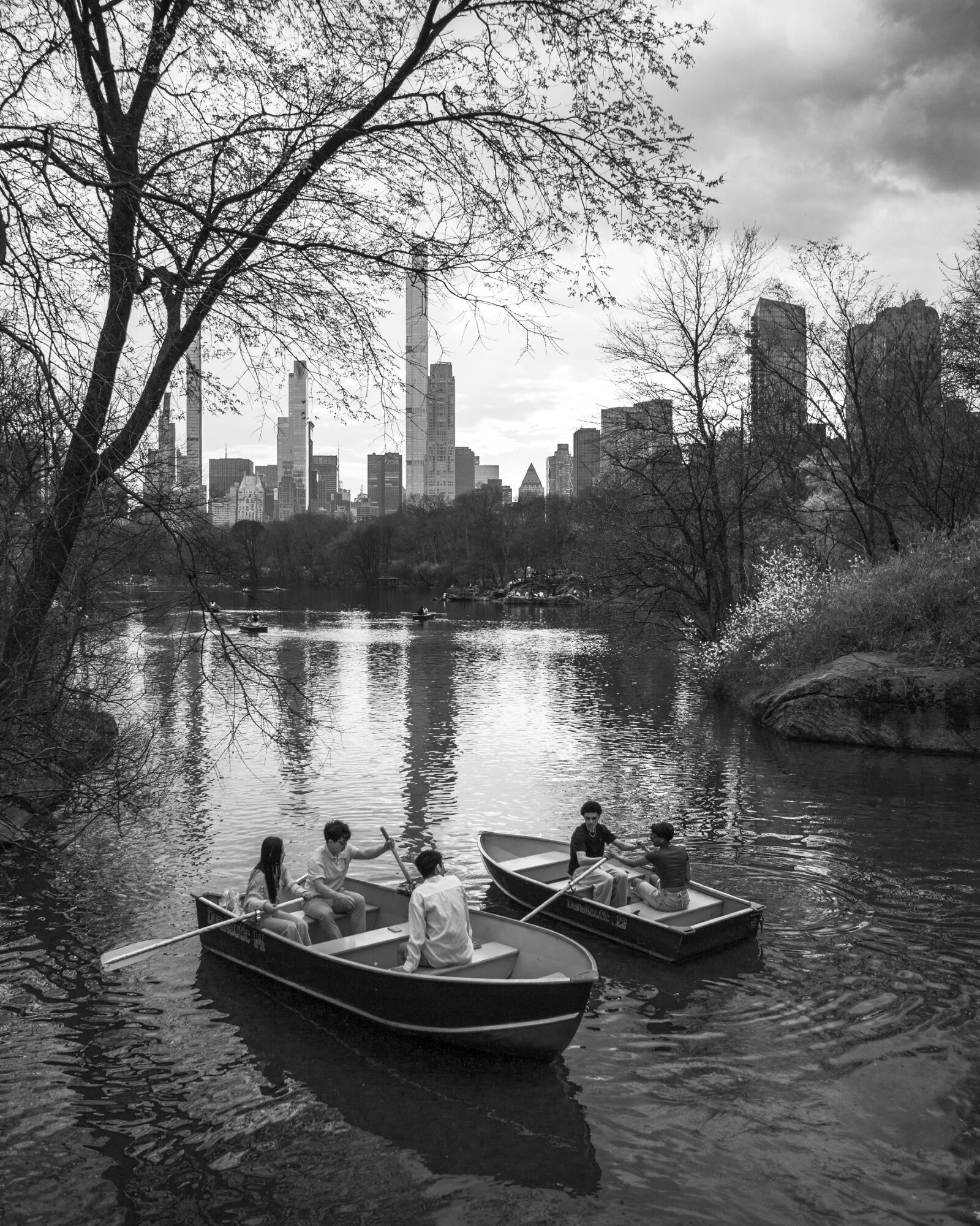 Panasonic Lumix DMC-G85 (Lumix DMC-G80) sample photo. Central park during spring photography