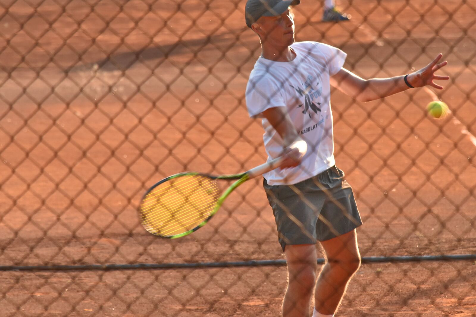 Nikon D5500 sample photo. Ball, tennis court, tennis photography