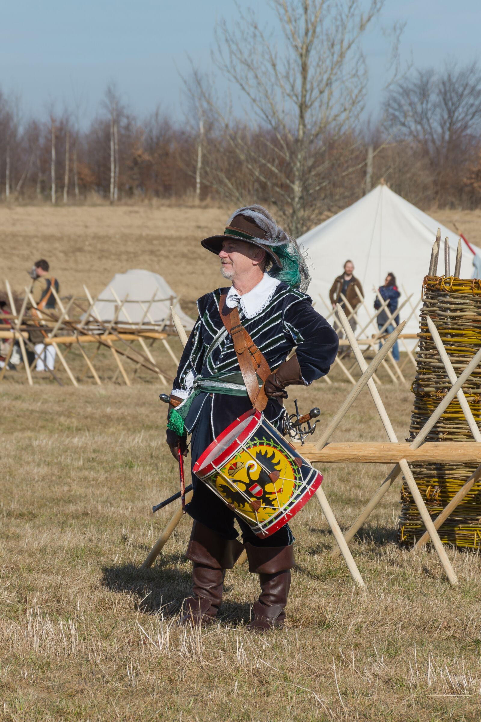 Nikon D7200 sample photo. Drummer, history, costume photography