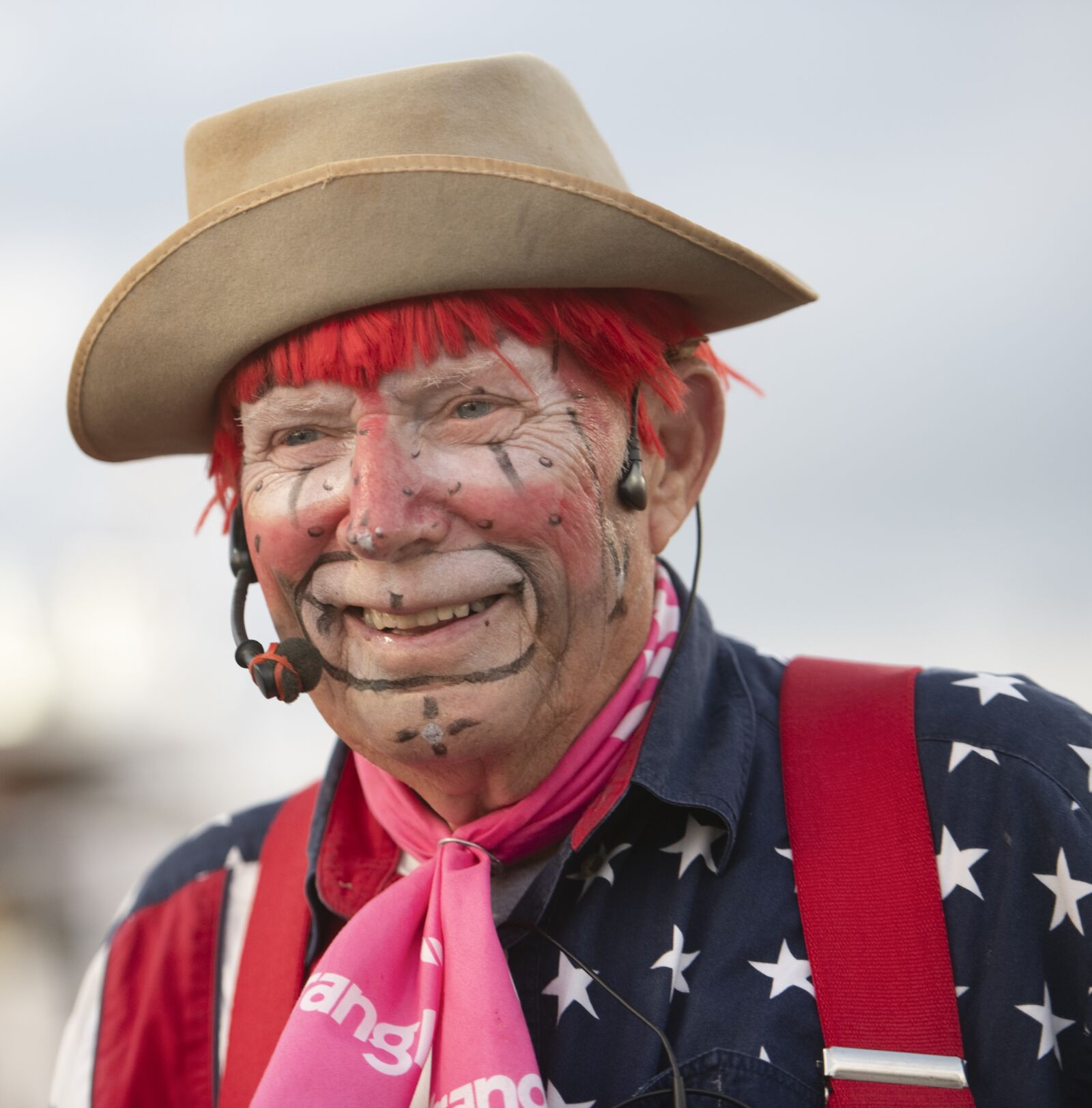 Nikon D850 sample photo. Rodeo, horse, clown photography