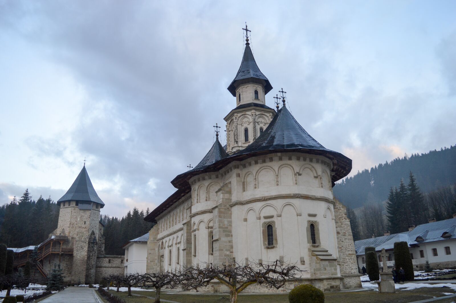 Nikon D3200 sample photo. Putna monastery, romania photography