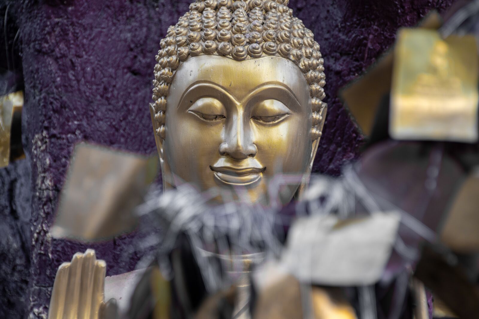 Nikon D5600 sample photo. Buddha, statue, face photography
