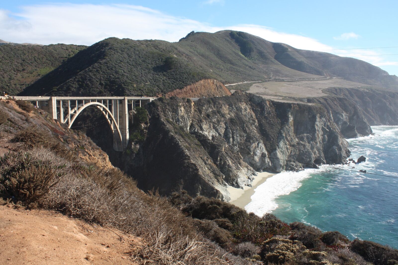 Canon EOS 450D (EOS Rebel XSi / EOS Kiss X2) sample photo. Bigsur, california, bridge photography