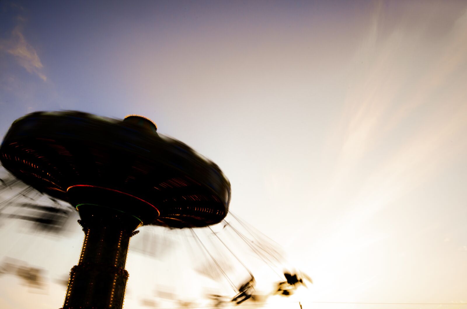 Nikon D7000 sample photo. Amusement park, dusk, sunset photography