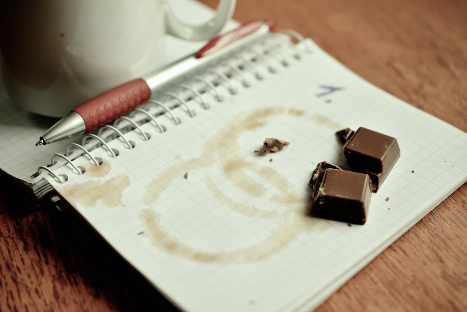 Nikon D5200 sample photo. Notebook, plan, dates photography