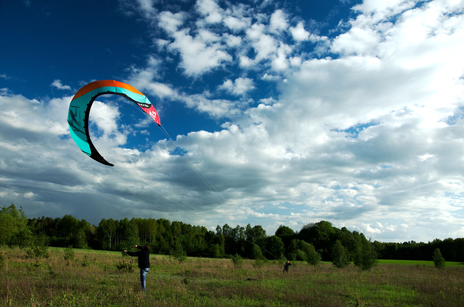 Nikon D5100 sample photo. Kite, kitesurfing, sport photography