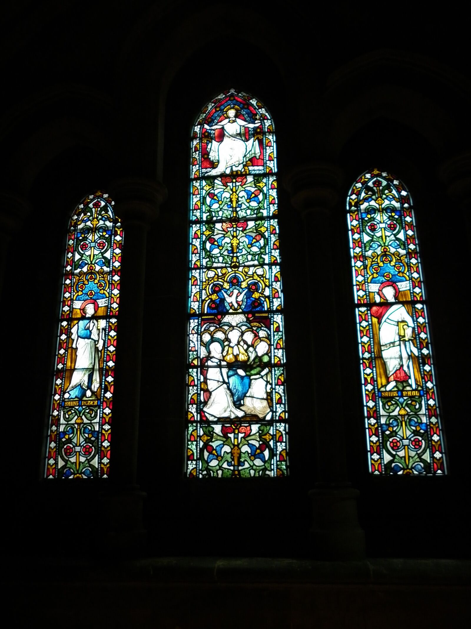 Panasonic DMC-F3 sample photo. Stained, glass, window photography