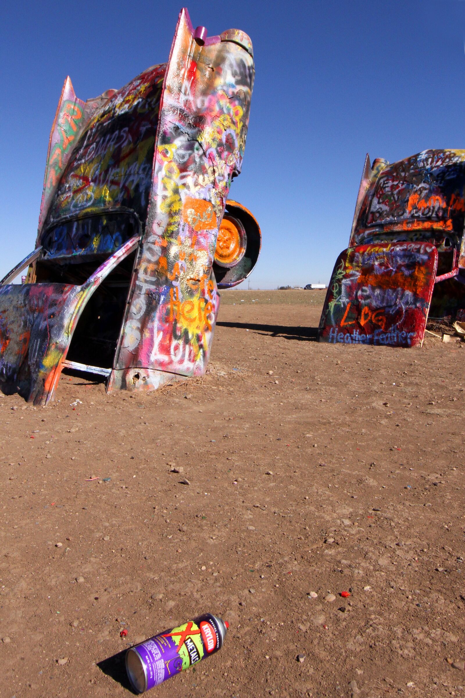 Canon EOS 7D sample photo. Cadillac ranch, texas, cars photography