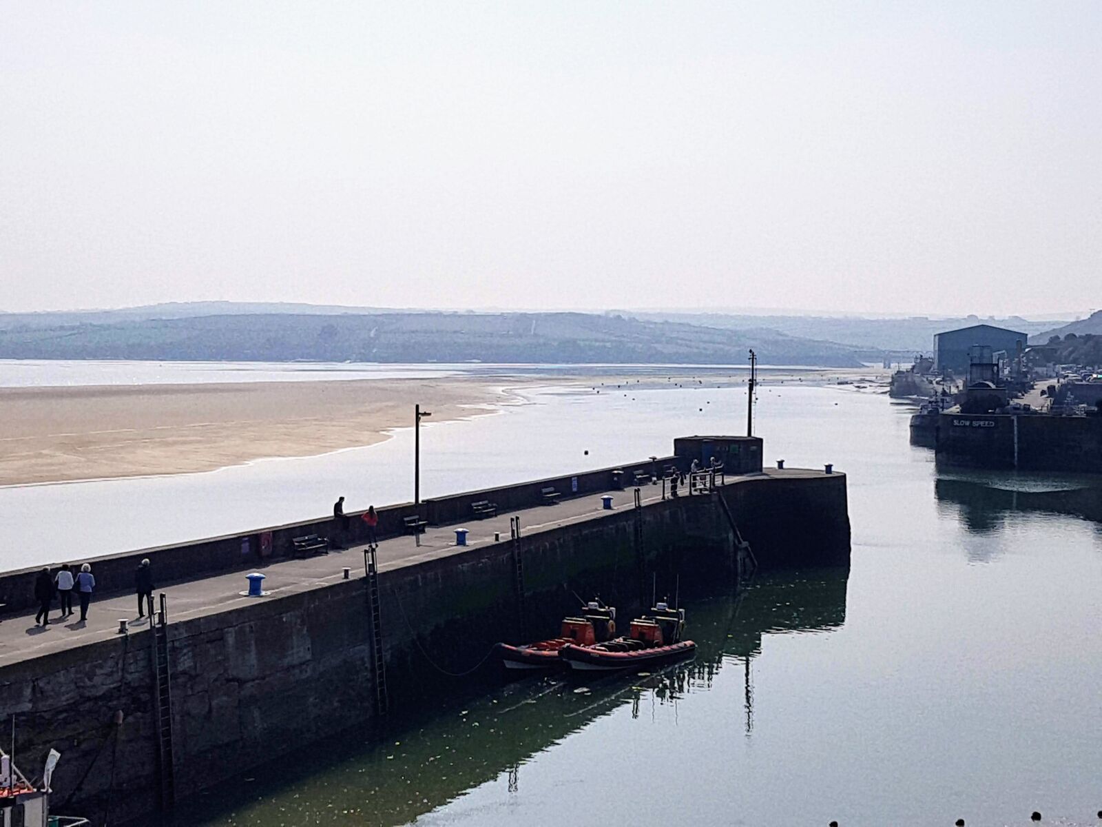 Samsung Galaxy S7 Edge sample photo. Padstow, estate, wharf photography
