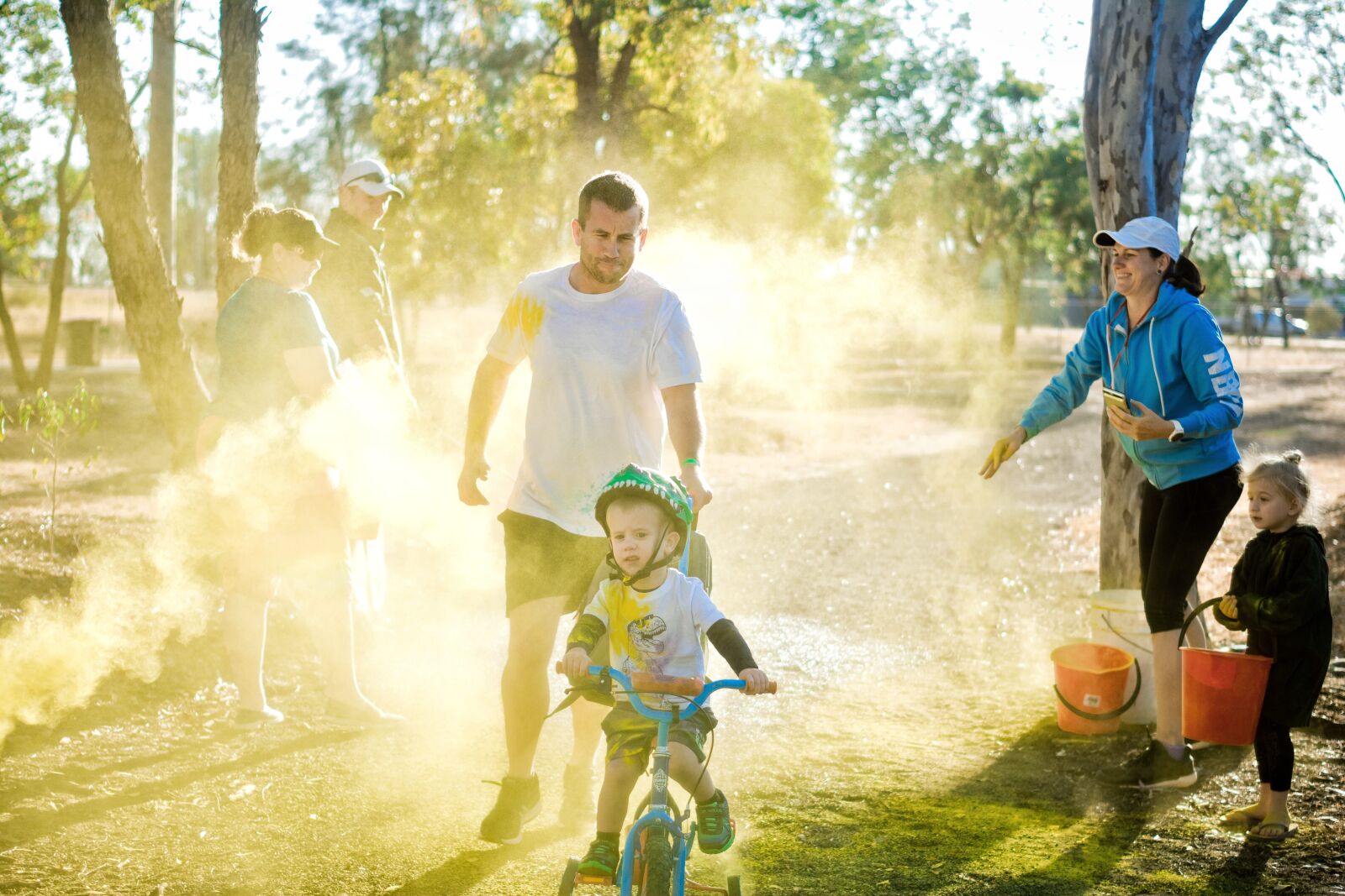 Nikon D7100 sample photo. The color run, colorful photography