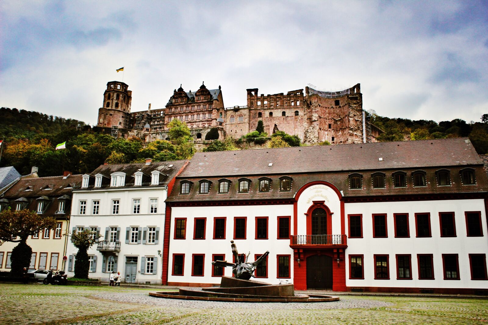 Canon EOS 600D (Rebel EOS T3i / EOS Kiss X5) sample photo. Old castle, heidelberg, germany photography