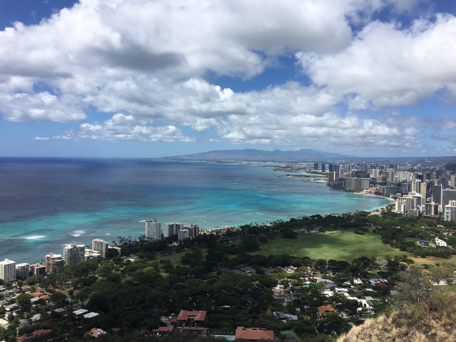iPhone 6s Plus back camera 4.15mm f/2.2 sample photo. Ocean view, diamond head photography