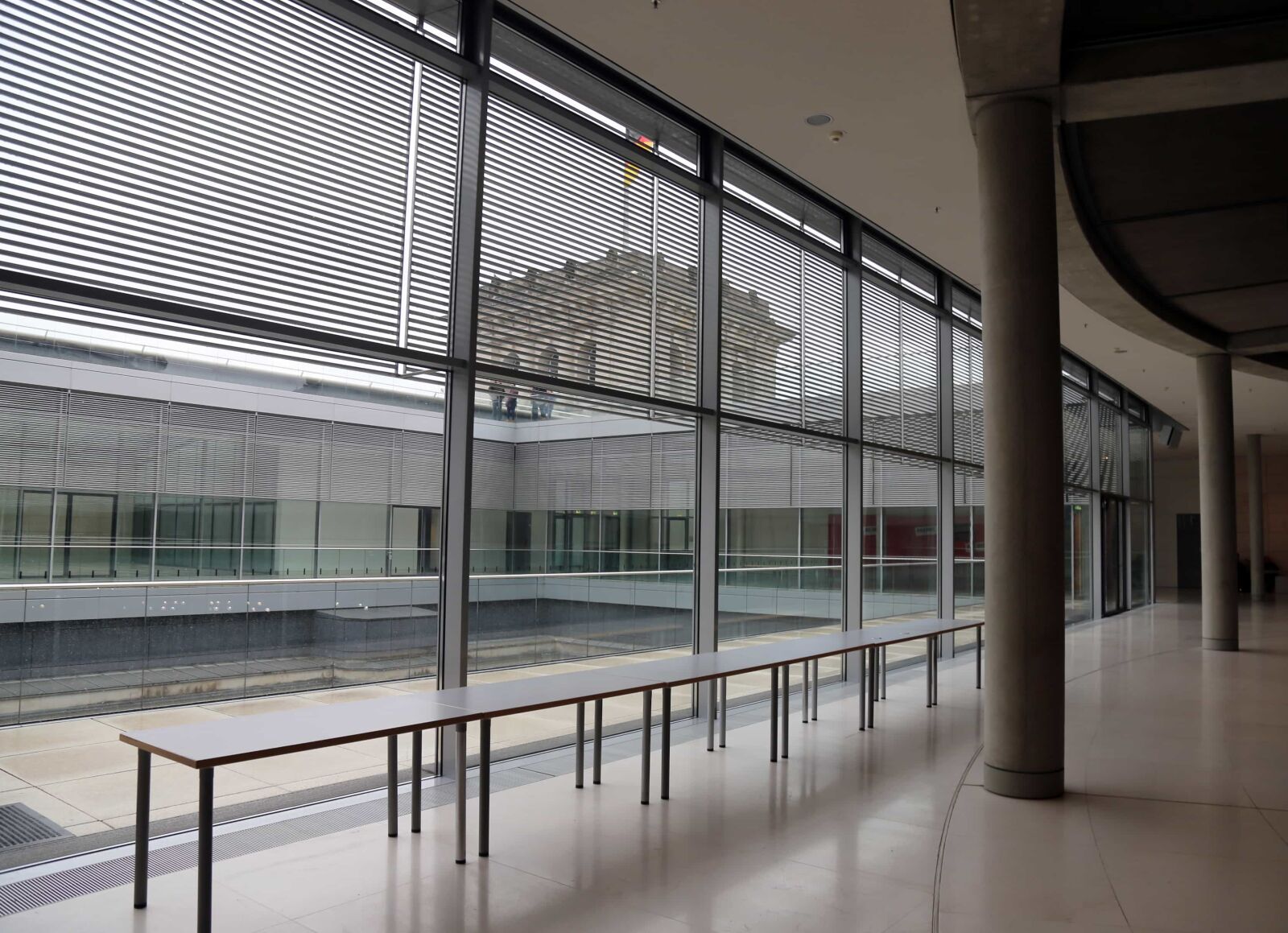 Canon EF 24-105mm F4L IS USM sample photo. Empty, hallway, architecture, city photography