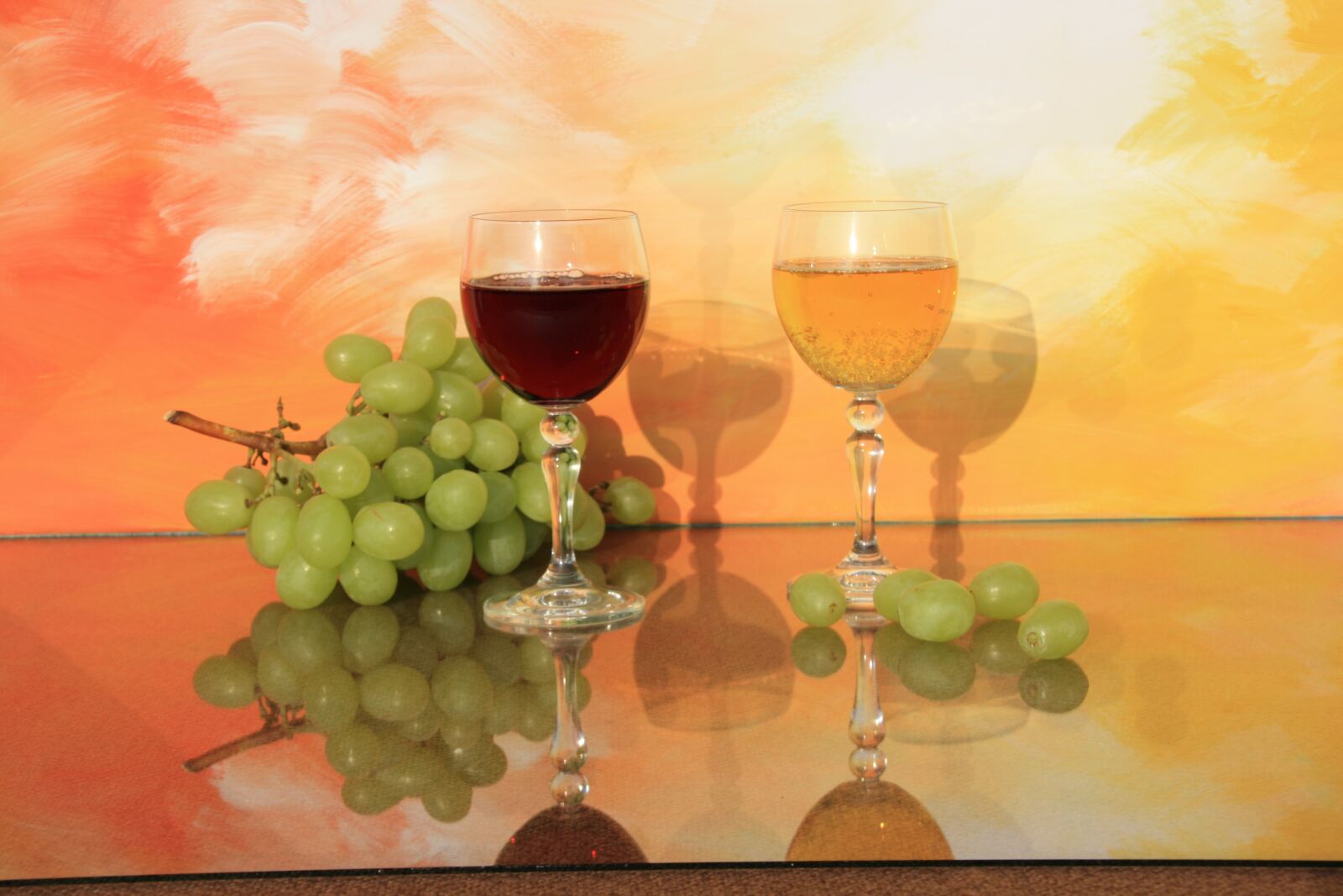 Canon EOS 1000D (EOS Digital Rebel XS / EOS Kiss F) sample photo. Still life, wine glasses photography