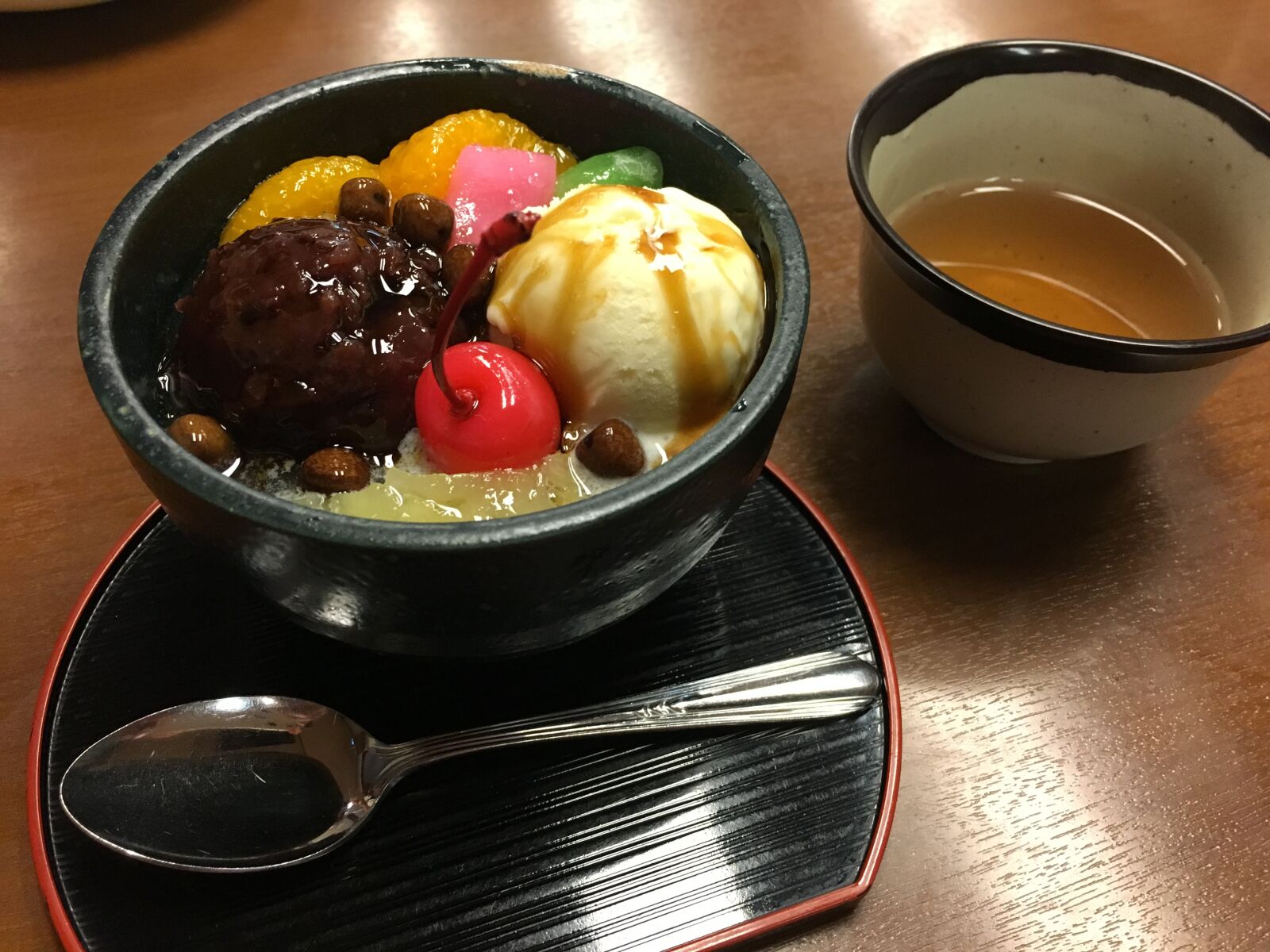 Apple iPhone 6s sample photo. Shibamata, toraya, cream anmitsu photography