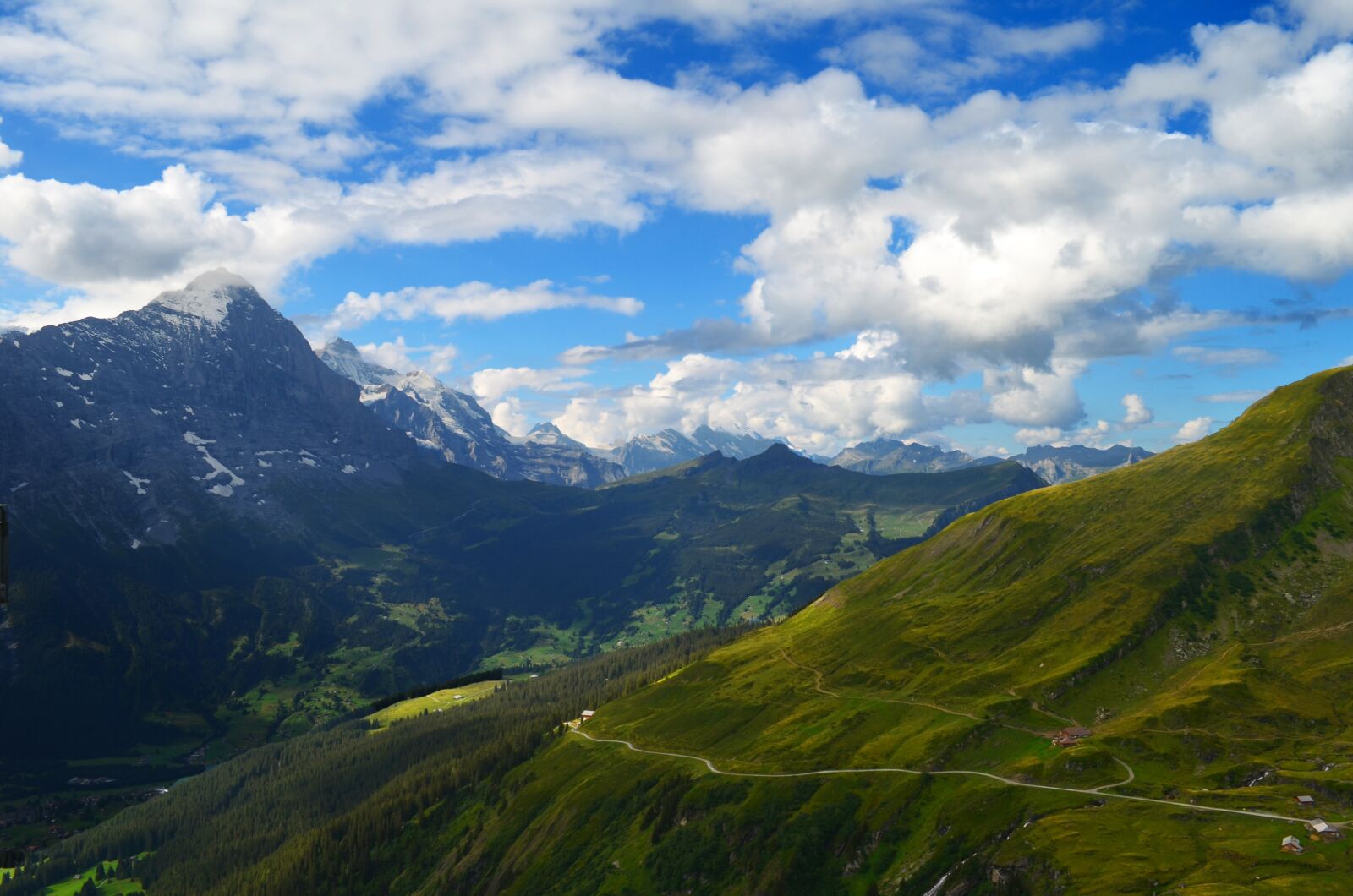 Nikon D5100 sample photo. Alpine, switzerland, panorama photography