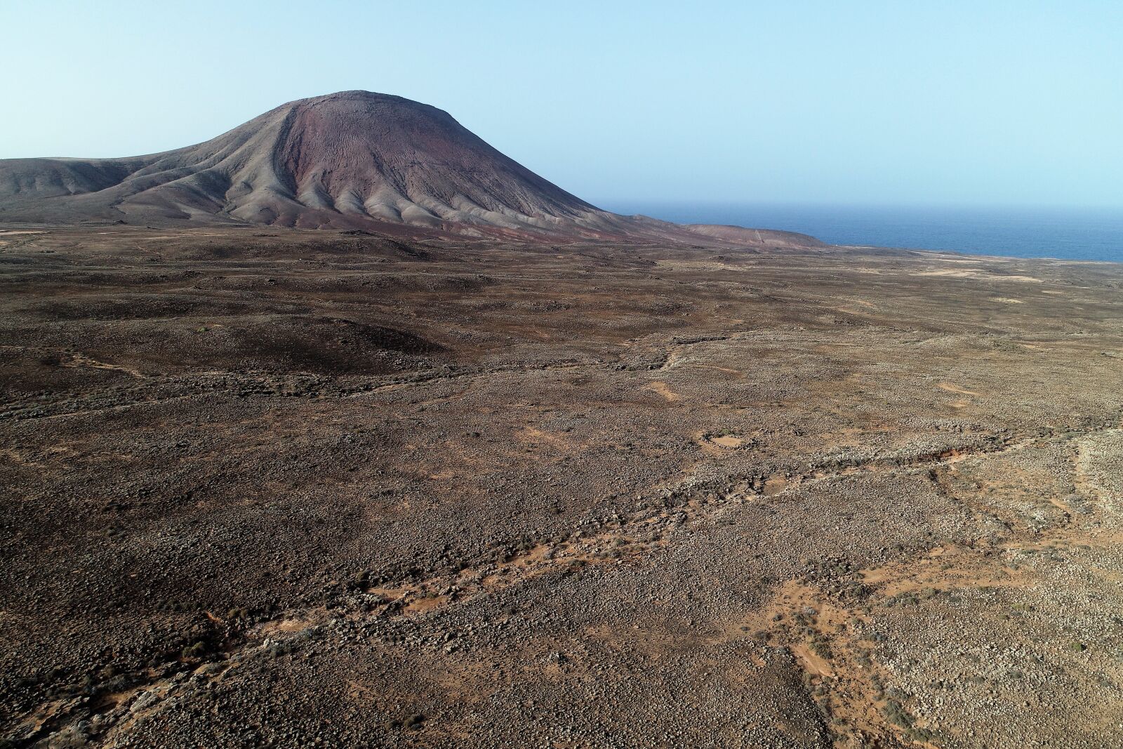 DJI FC6310 sample photo. Volcano, contrast, lava photography
