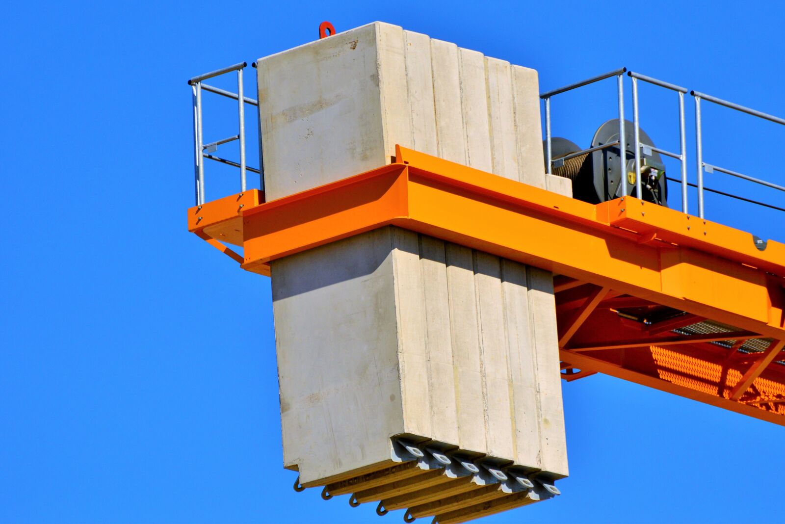 Nikon D3200 sample photo. Crane, baukran, counterweight photography