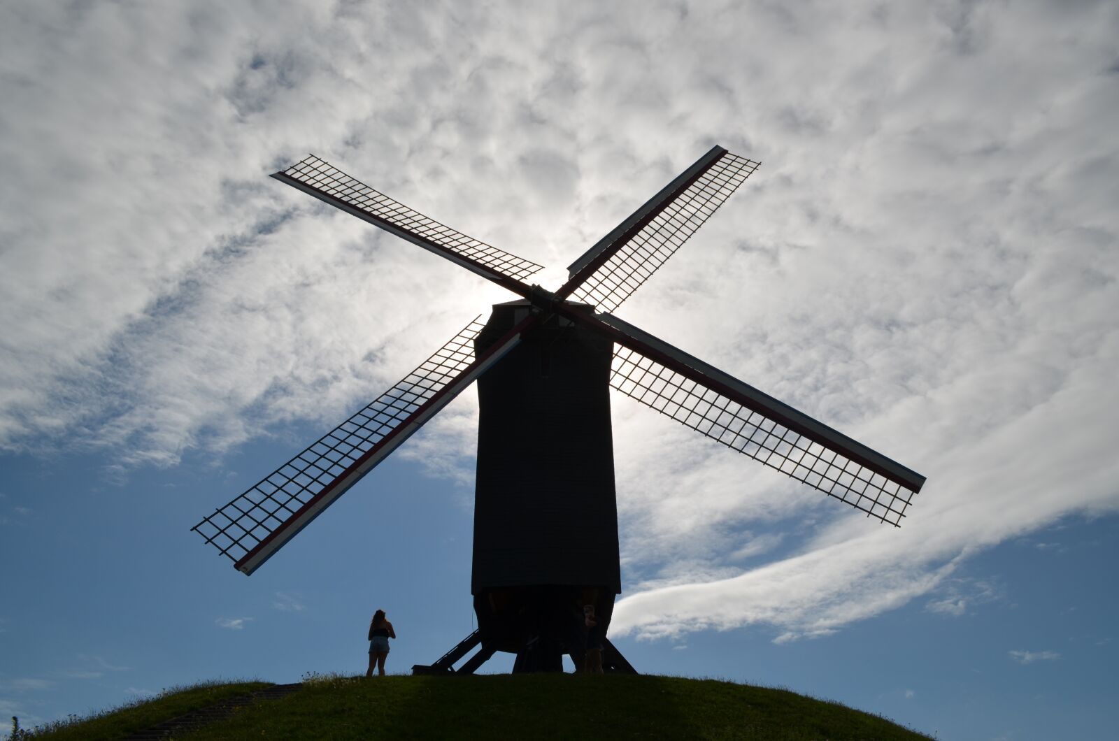 Nikon D5100 sample photo. Windmill, sky, mill photography
