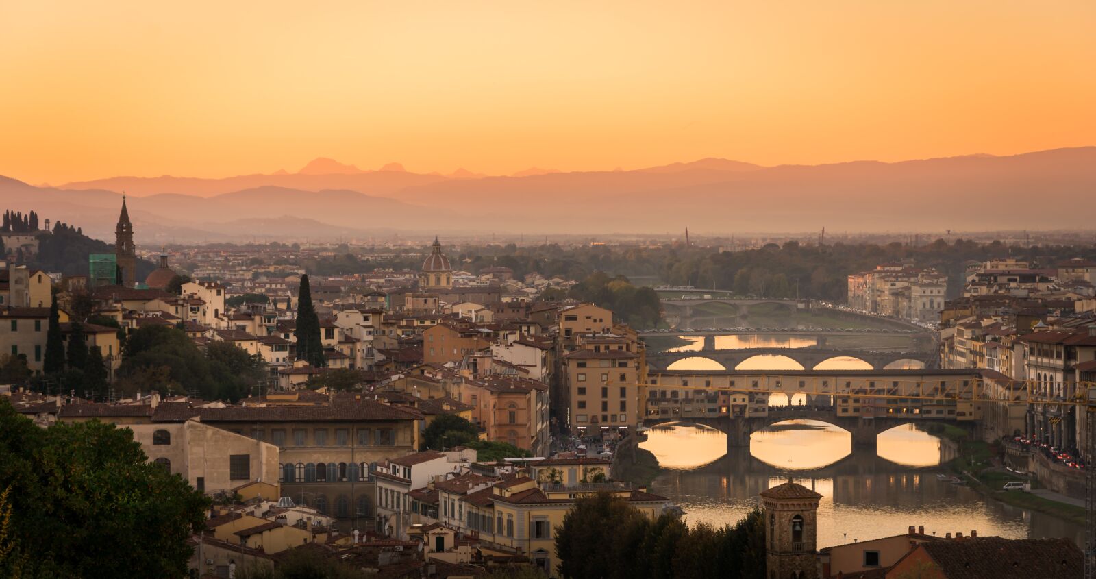 Nikon D7100 sample photo. Florence, italy, sunset photography