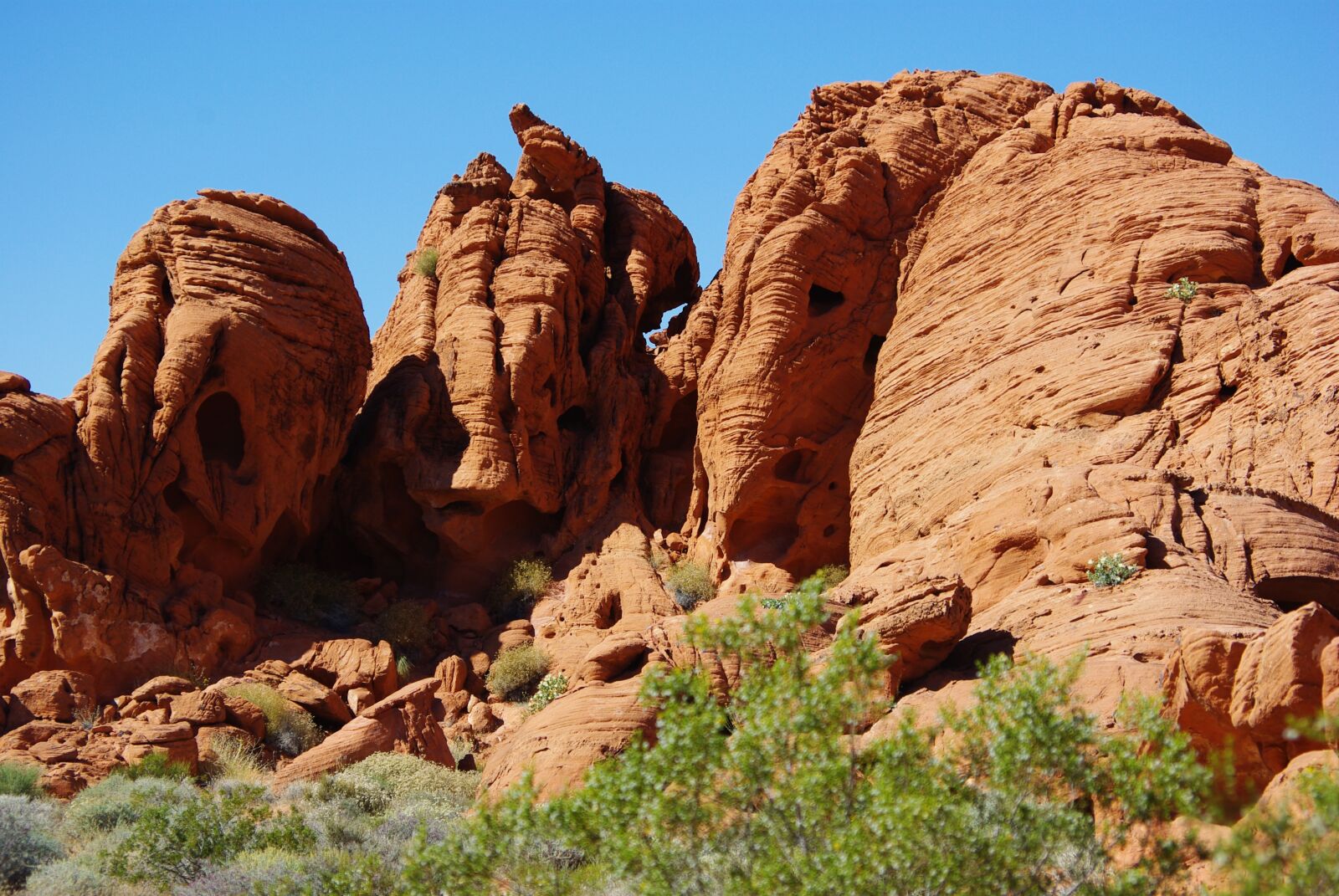 Pentax K200D sample photo. Valley of fire, nevada photography
