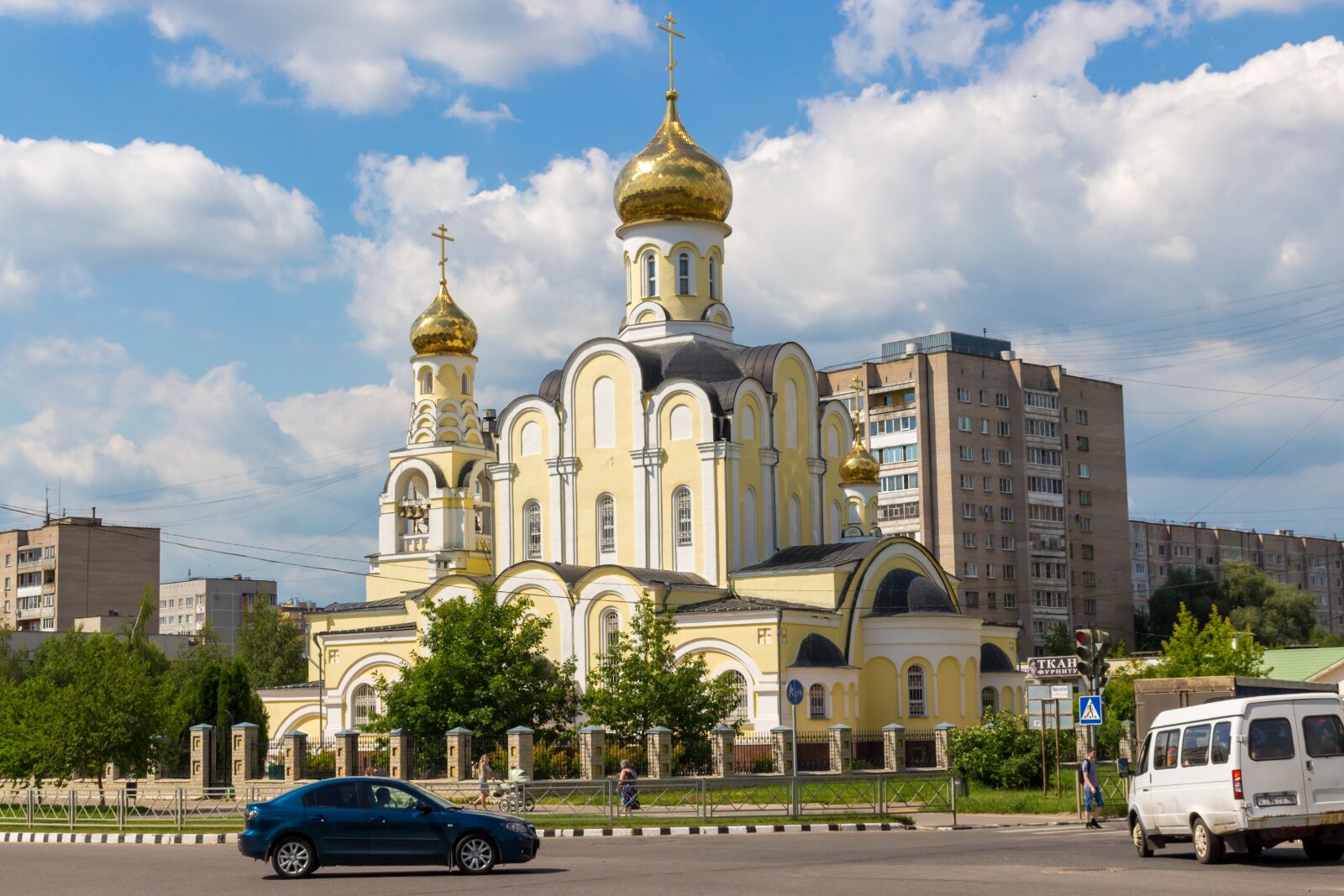 Canon EOS 100D (EOS Rebel SL1 / EOS Kiss X7) sample photo. Obninsk, church, russia photography