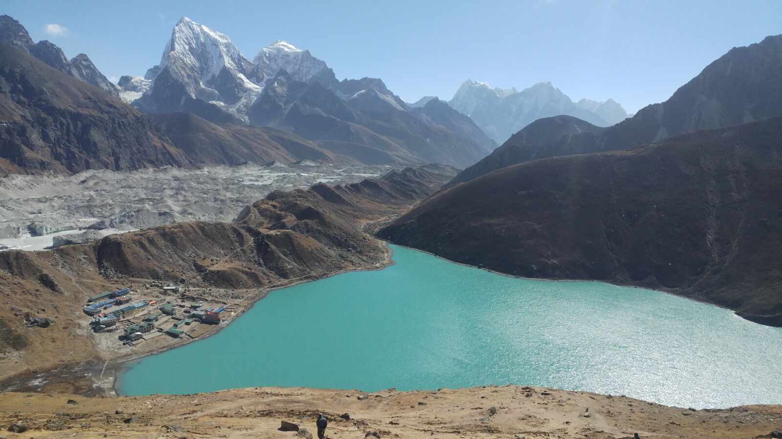 LG G5 sample photo. Nepal, nature, lake photography