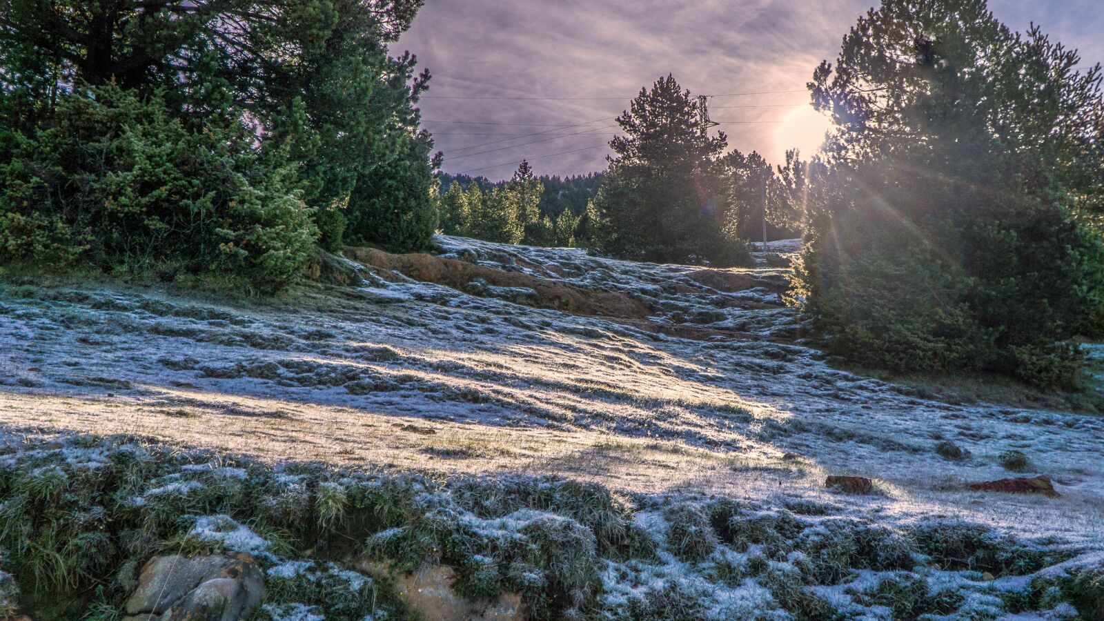 Sony a6000 + Sony E PZ 18-105mm F4 G OSS sample photo. Winter, landscape, mountains photography