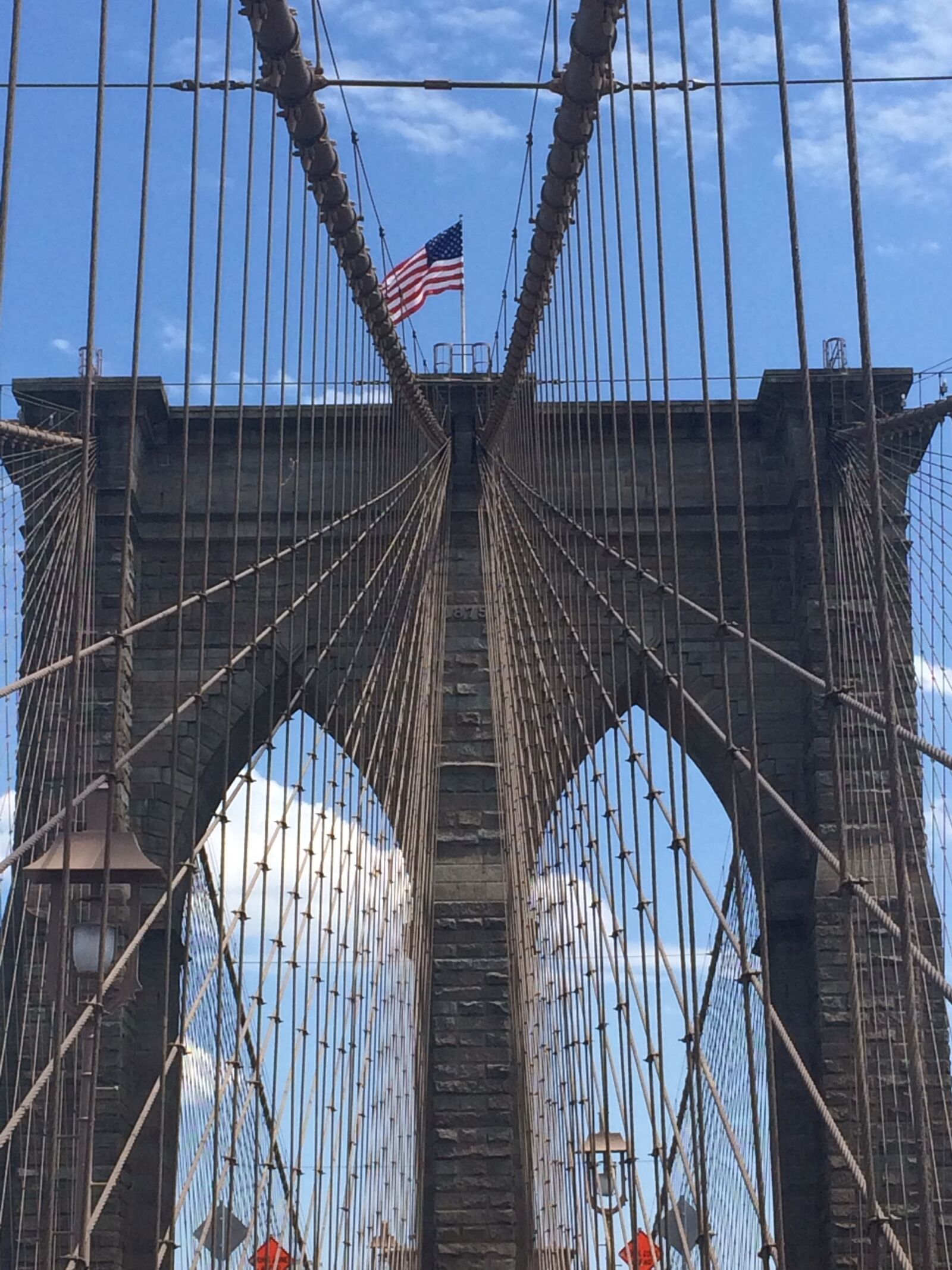 iPhone 5s back camera 4.15mm f/2.2 sample photo. Brooklyn bridge, new york photography