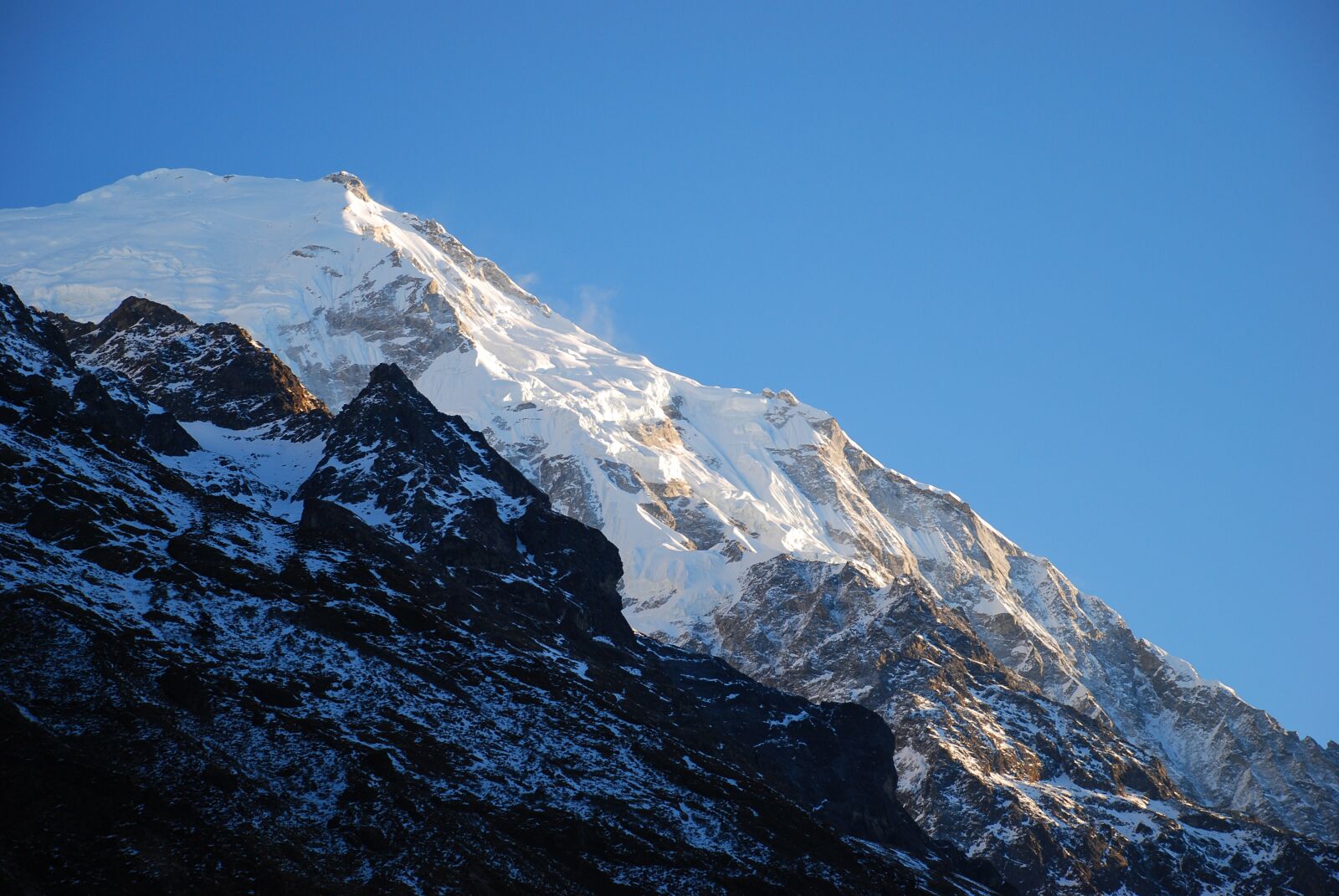 Nikon D80 sample photo. View from ghodatabela, langtang photography