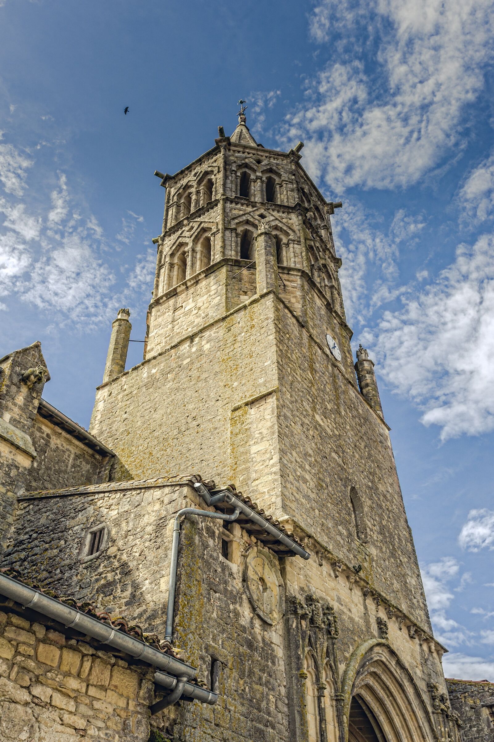 Nikon D700 sample photo. Saint-félix-de-lauragais, church, architecture photography