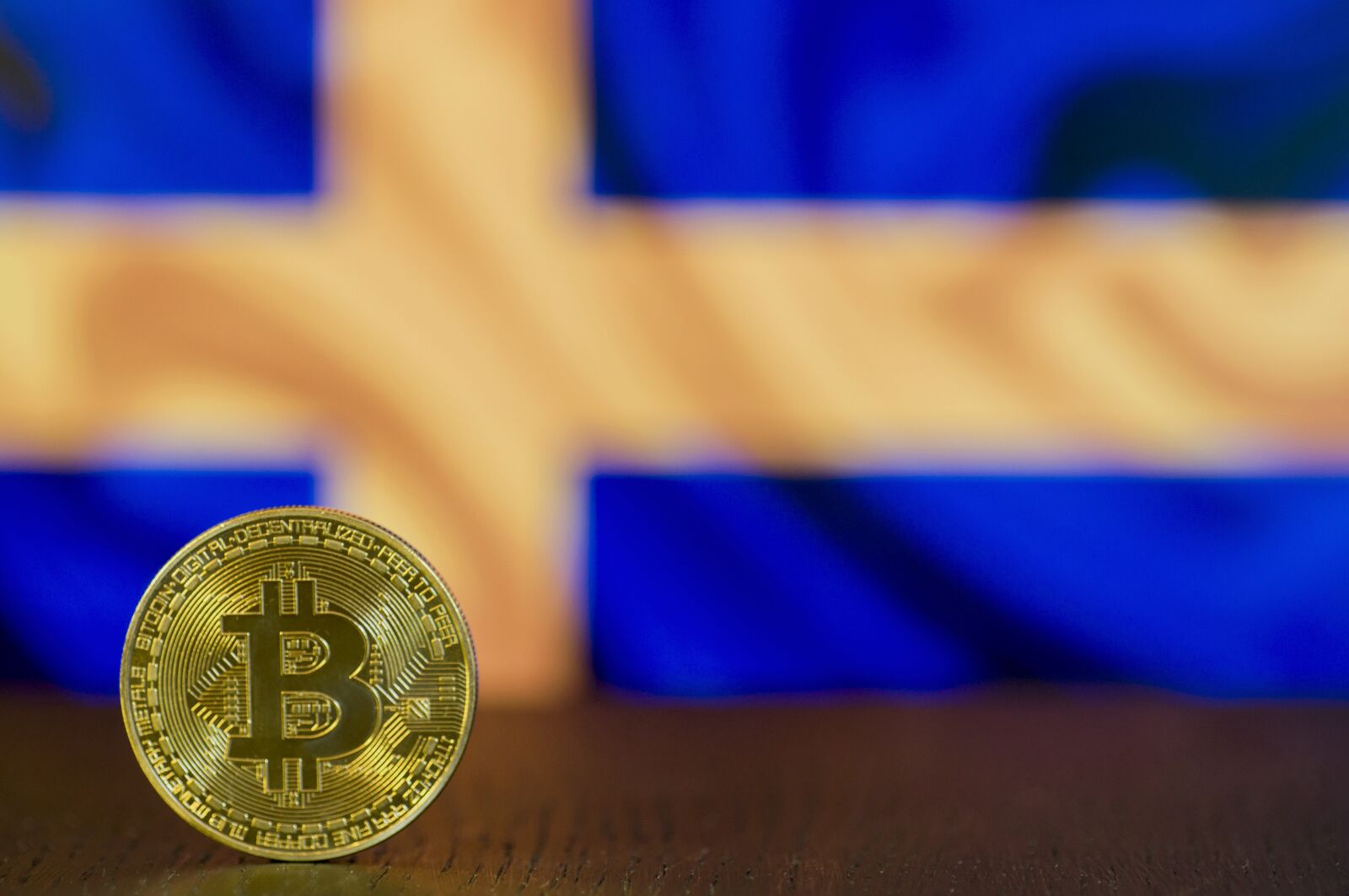 Nikon D90 sample photo. Flag, bitcoin, btc photography