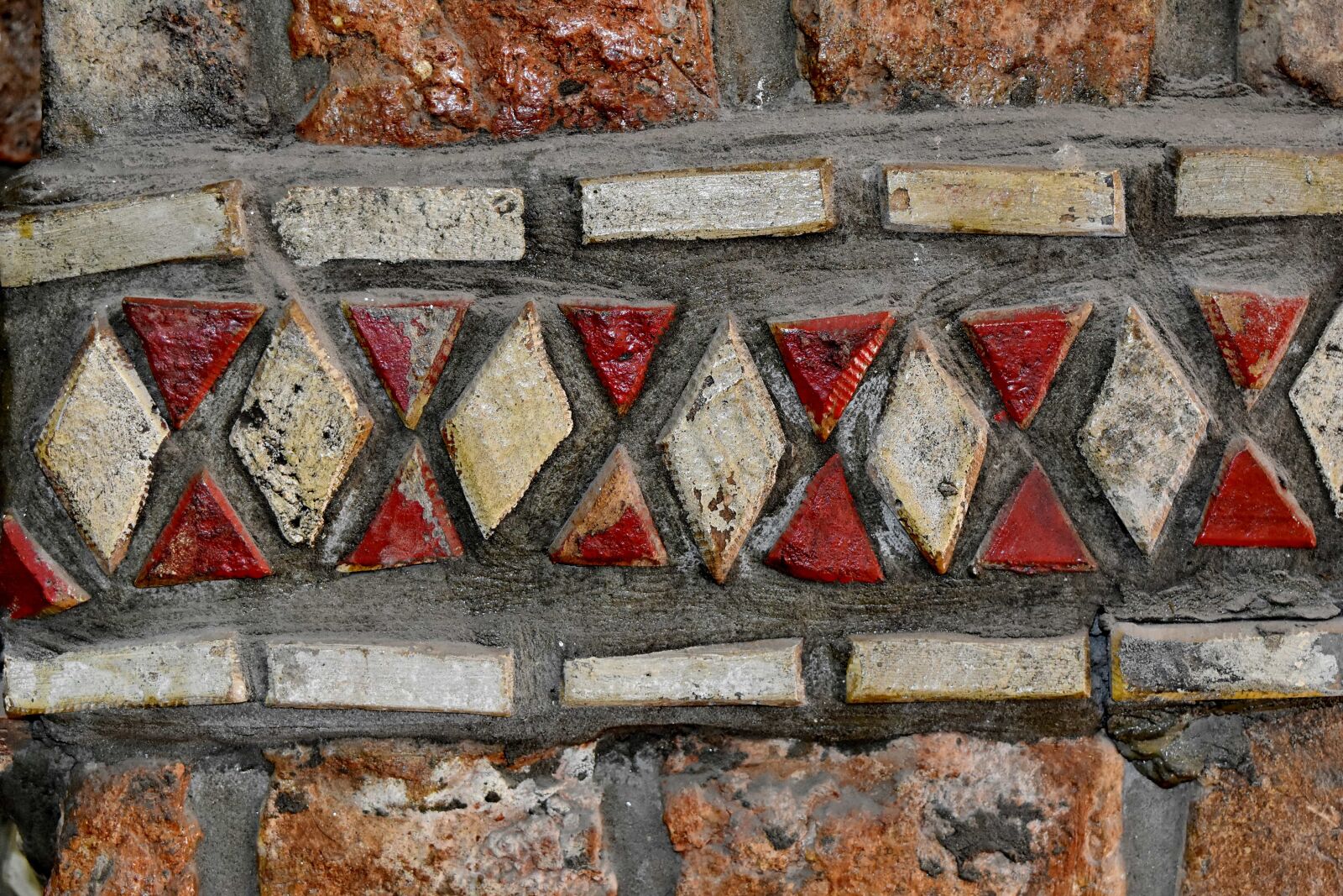 Nikon D5500 sample photo. Mosaic, ornament, wall, texture photography