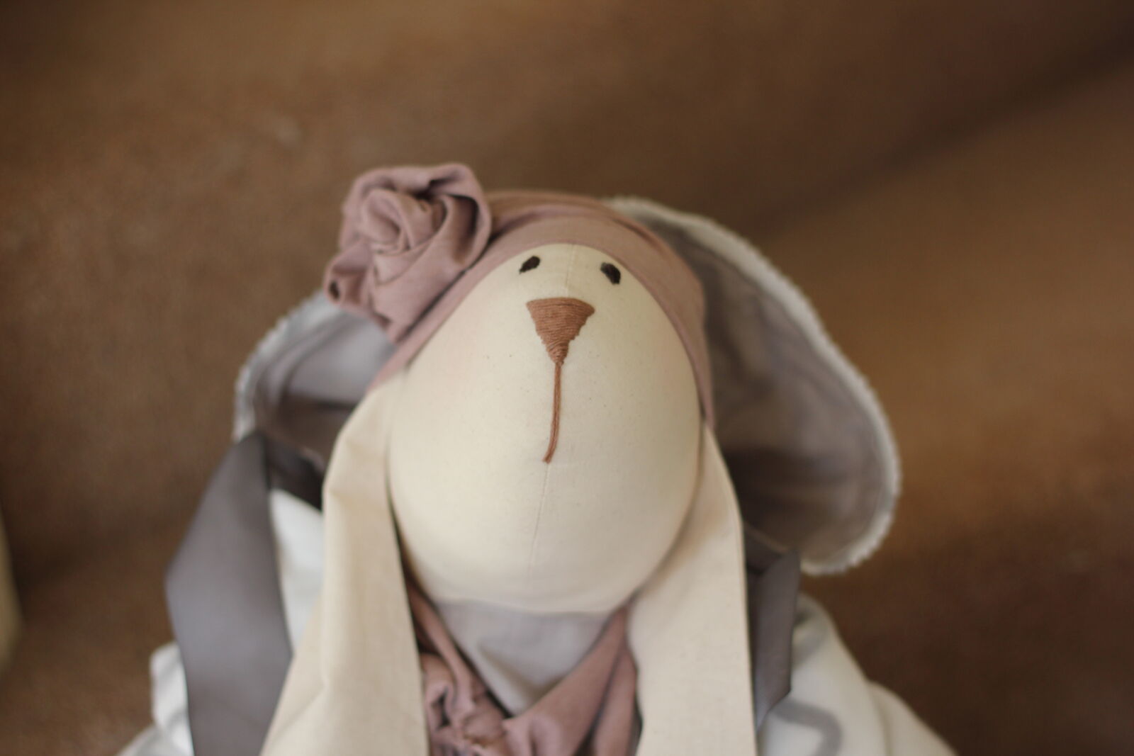 Canon EOS 550D (EOS Rebel T2i / EOS Kiss X4) sample photo. Bunny, doll, handmade, rabbit photography