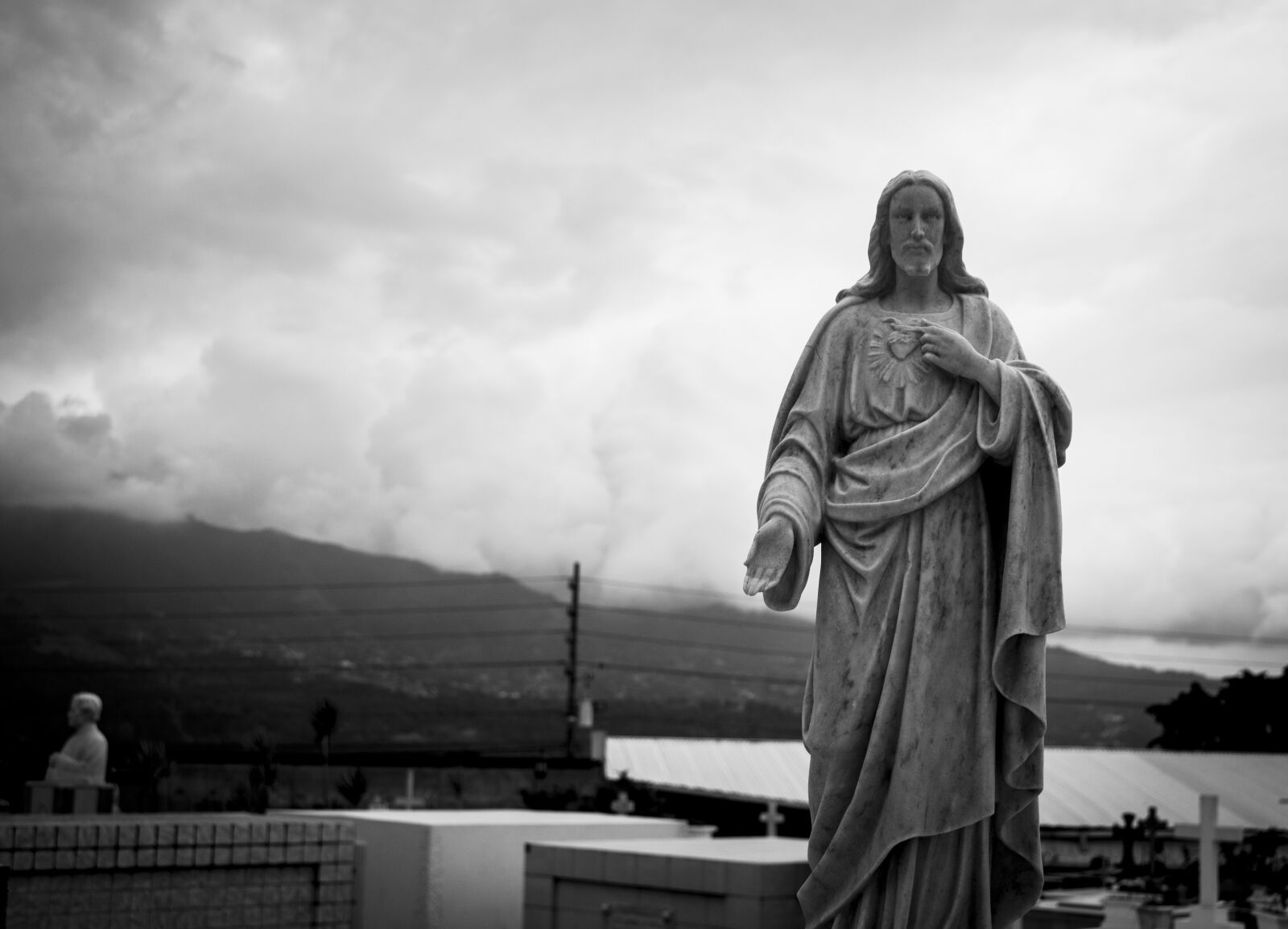 Nikon D5200 sample photo. Cemetery, jesus, death photography