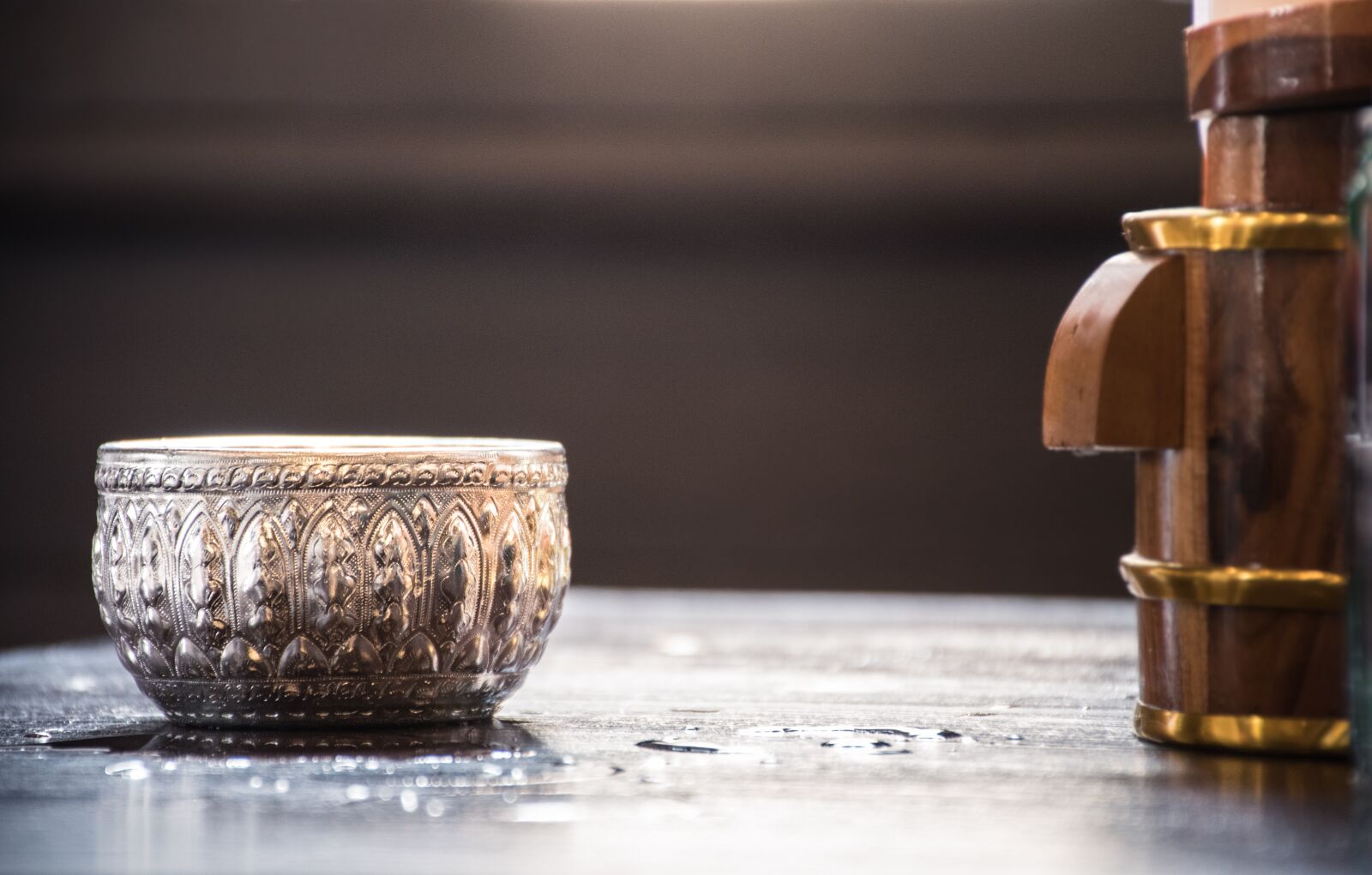 Nikon D5500 sample photo. Glass, background, in thailand photography
