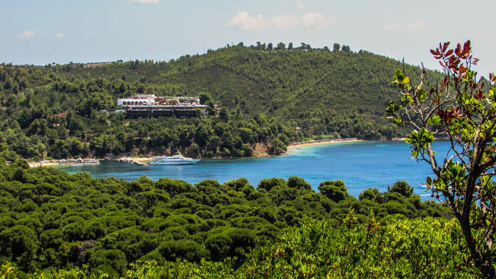 Canon PowerShot SX400 IS sample photo. Greece, skiathos, koukounaries photography