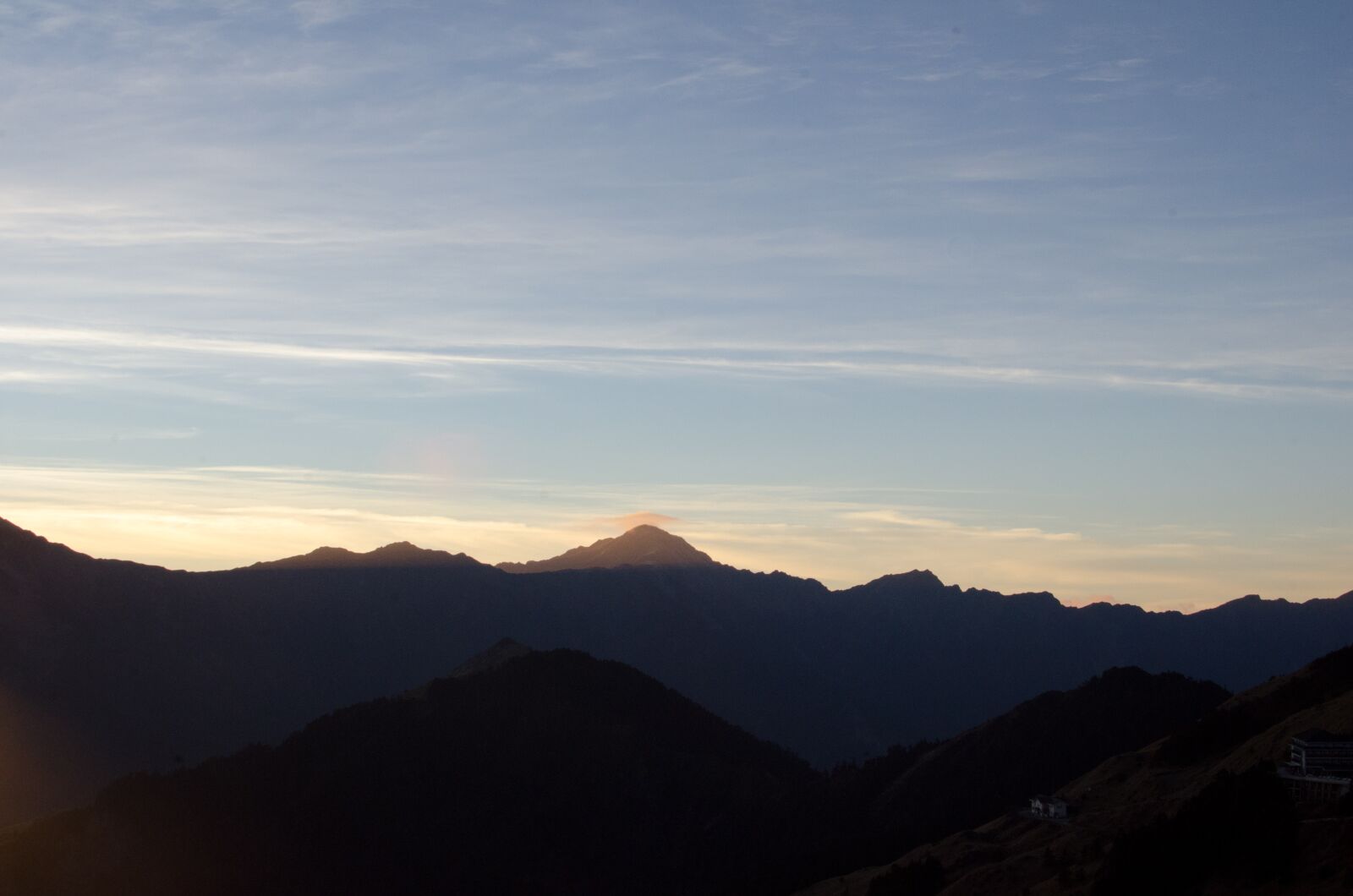 Nikon D7000 sample photo. Mt, sunrise, silhouette photography
