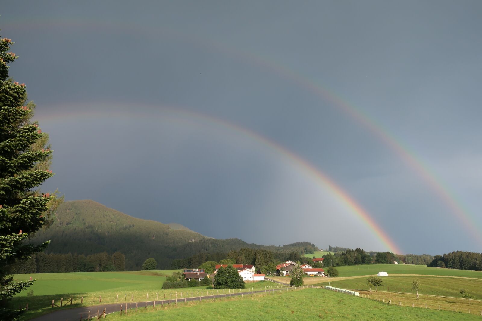 Canon PowerShot G9 X Mark II sample photo. Rainbow, nature, landscape photography