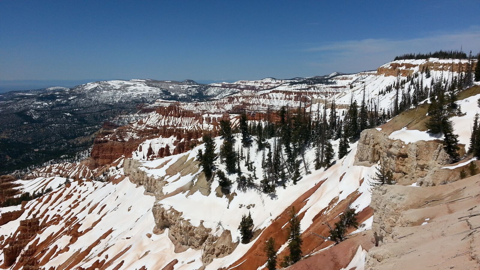 Samsung Galaxy Note2 sample photo. Bryce canyon, nature, snow photography