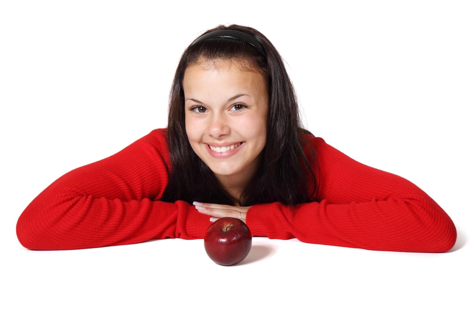 Canon EOS 50D sample photo. Apple, diet, female, food photography